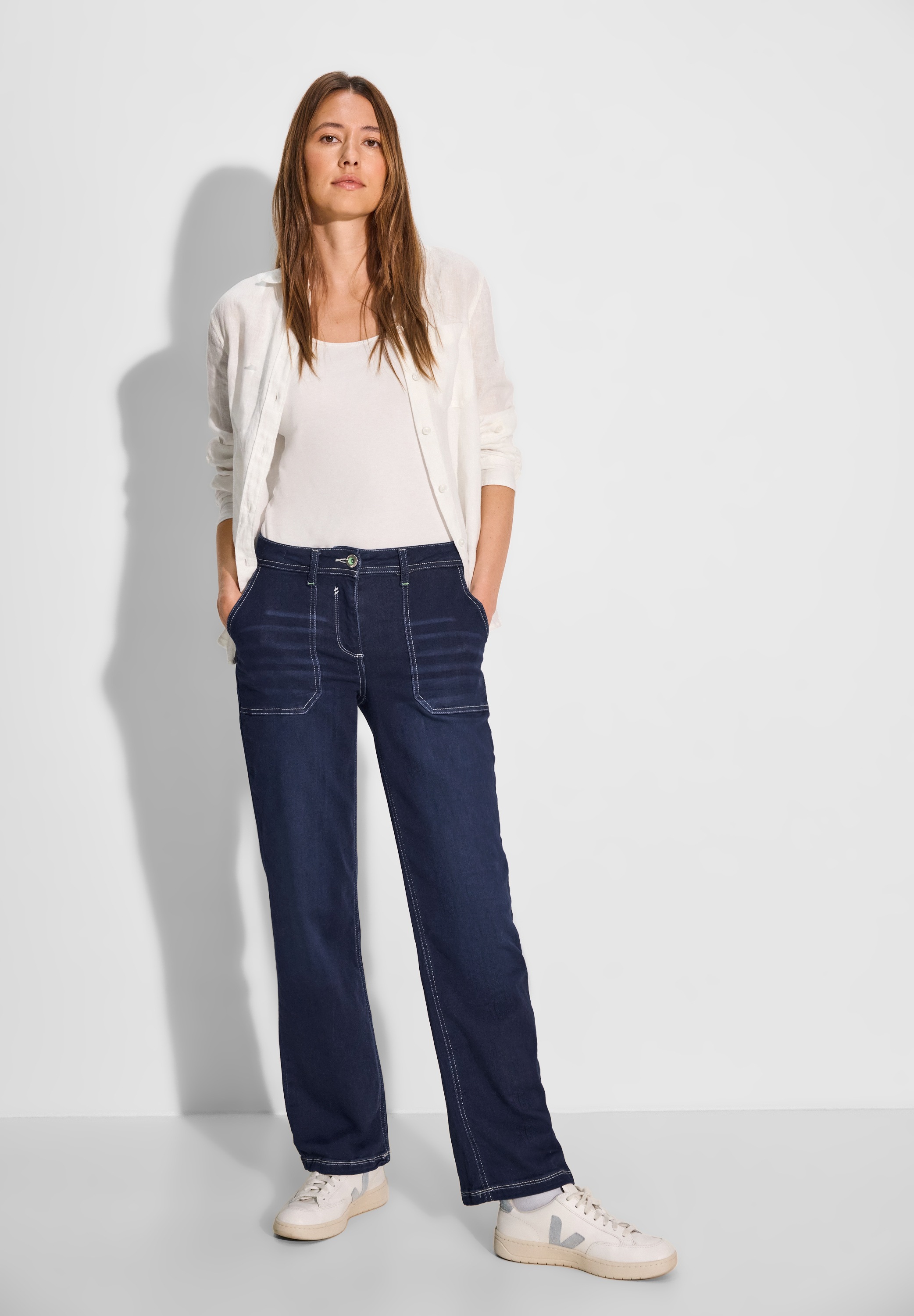 Cecil Loose-fit-Jeans, mit Stretchanteil