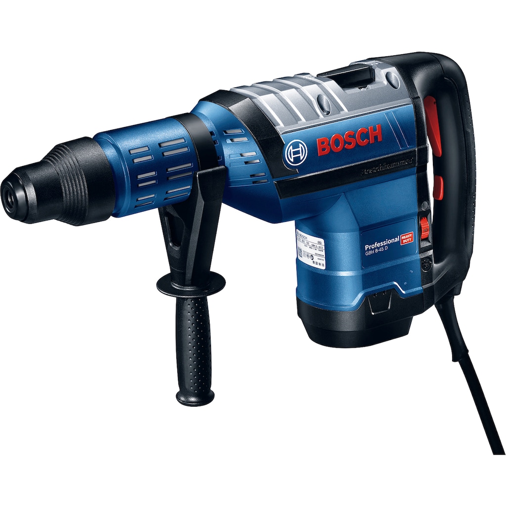 Bosch Professional Bohrhammer »GBH 8-45 D Professional«, (1 tlg.), starker Motor für schnellen Bohrfortschritt, mit SDS max