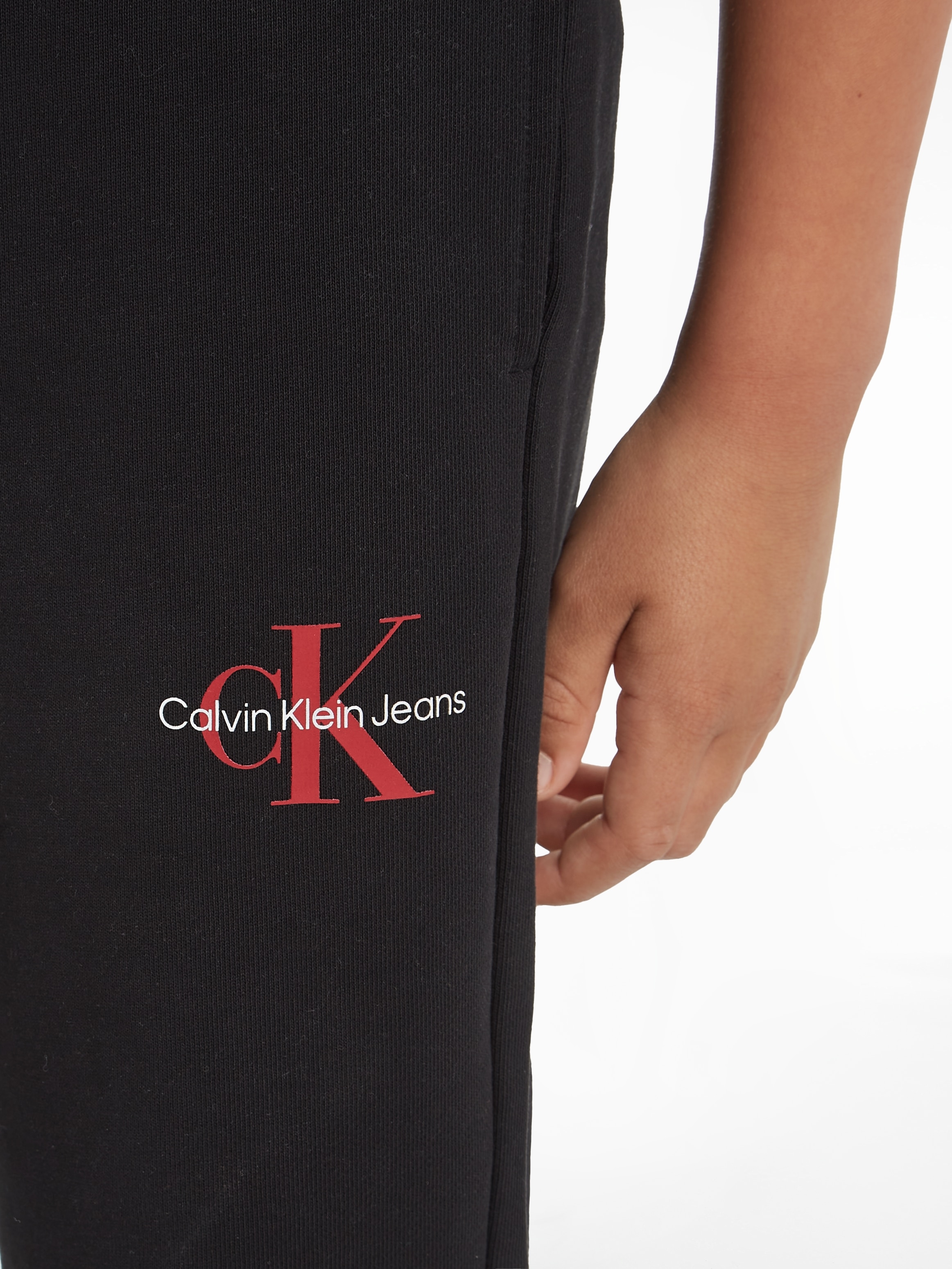 Sweathose Black Jeans LOGO Calvin mit Klein SWEATPANTS«, | »MONOGRAM Logodruck BAUR Friday