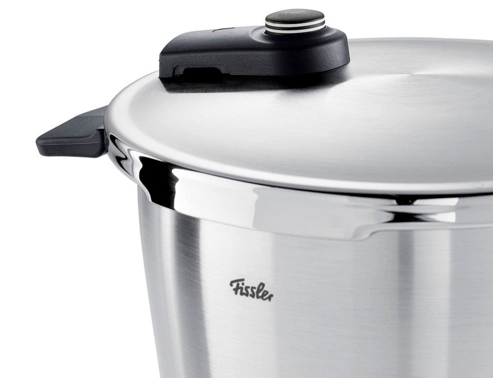 Fissler Schnellkochtopf »Vitaquick® Premium«, Edelstahl 18/10, (3 tlg.), Made in Germany, mit gelochtem Einsatz