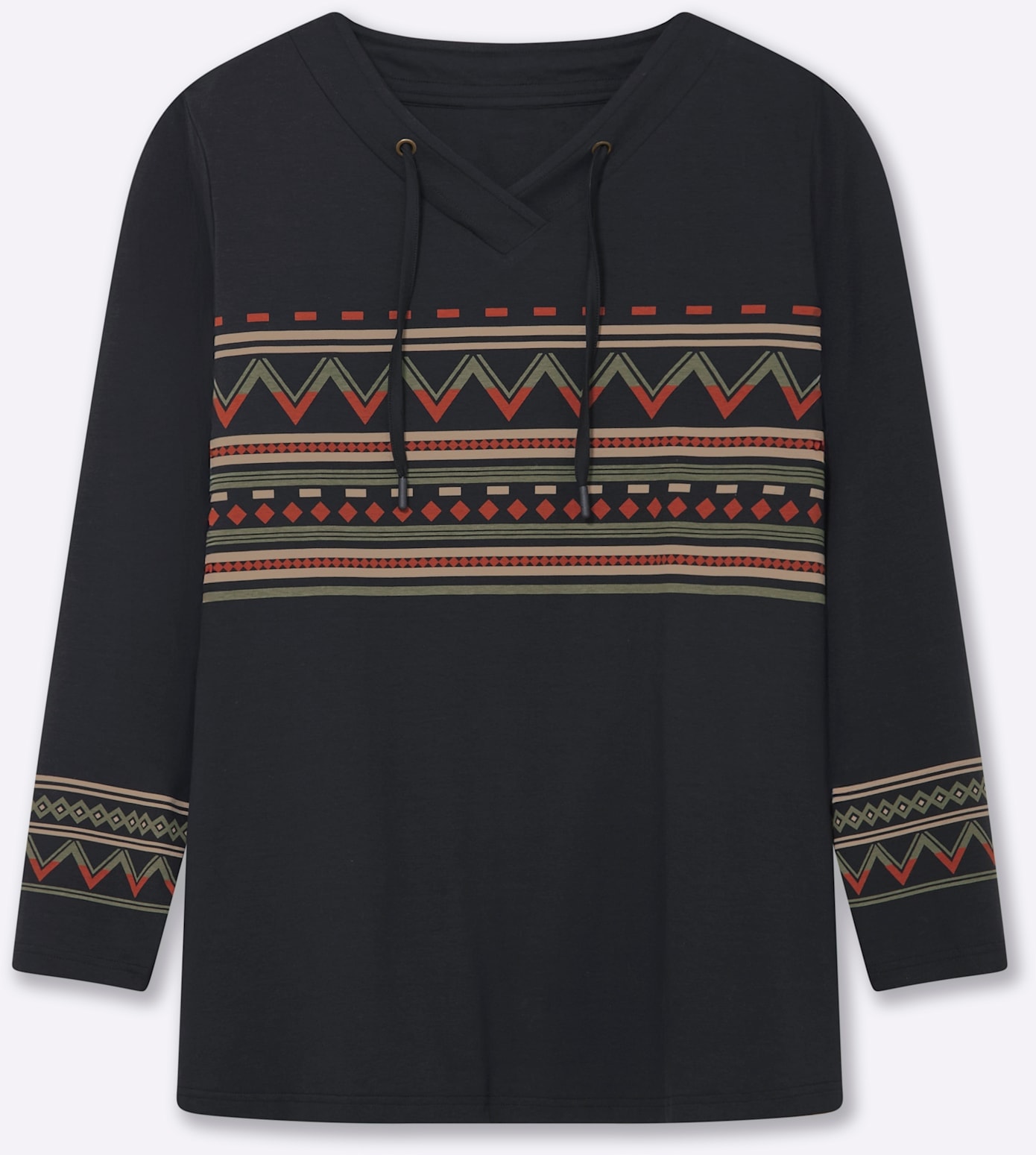 Sheego Langarmshirt »Shirt« 1 Stk.