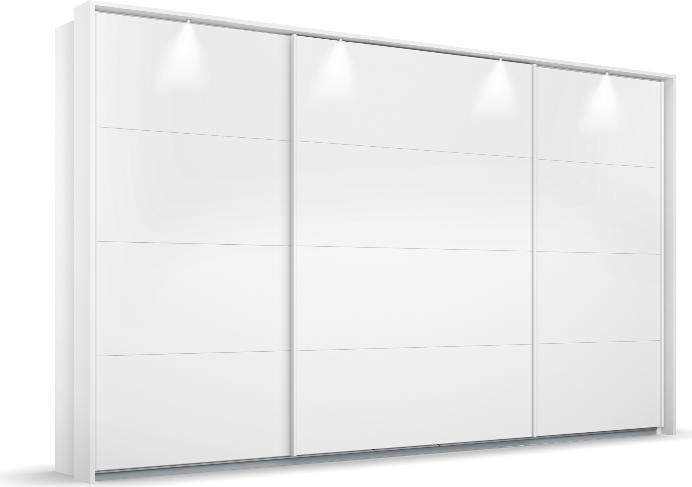 OTTO home Kleiderschrank "Mehrzweckschrank Aktenschrank Möbel Mietswohnung Schlafzimmer OTELI" Breiten 211/278/323/368 cm Höhen 214/233 cm, inkl. Passepartout optional mit Beleuchtung MADE IN GERMANY