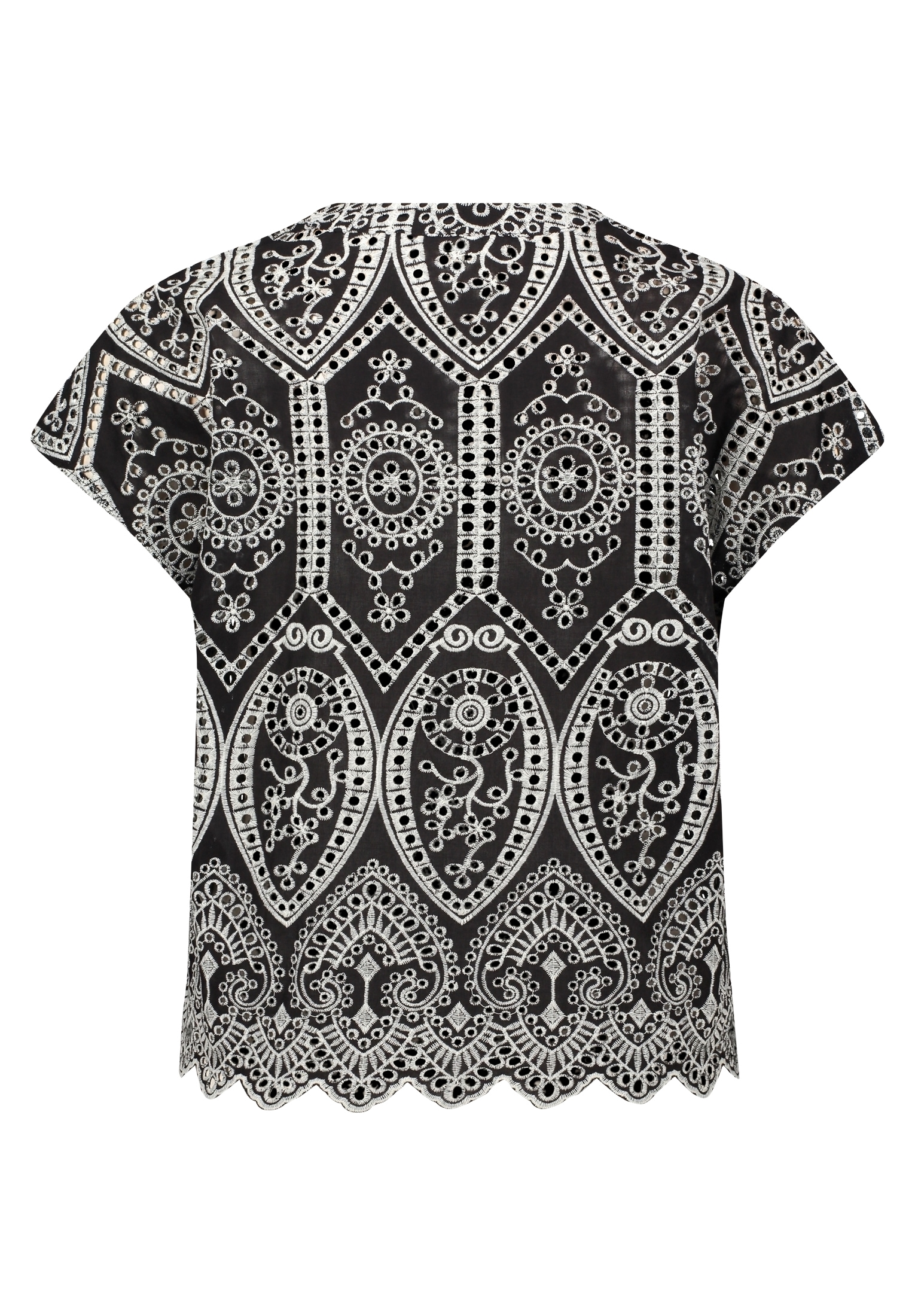 Betty&Co Hemdbluse »Damen mit Stickerei«
