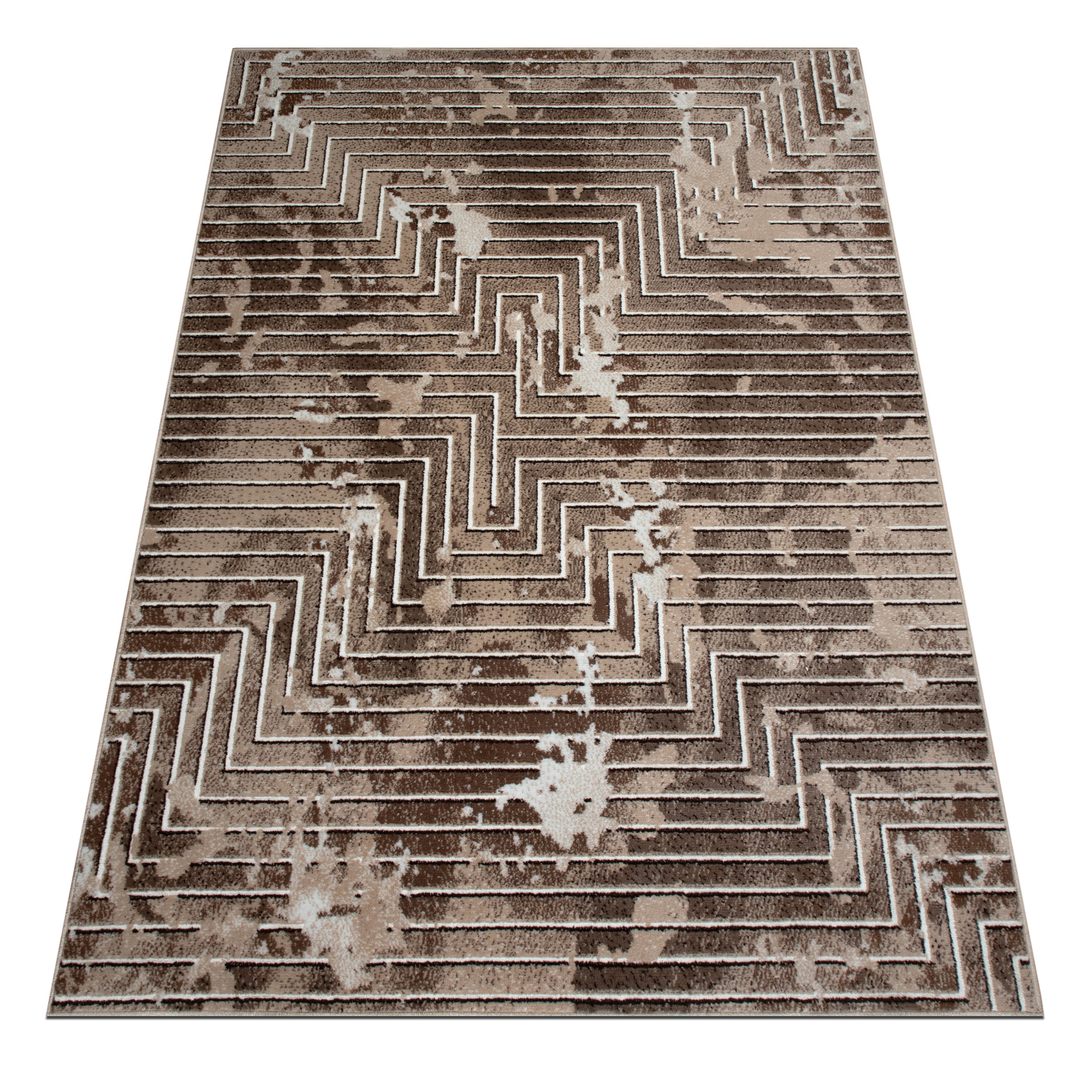 my home Teppich "Leiga, 3D-Effekt, leichter Glanz, Scandi-Look" rechteckig günstig online kaufen