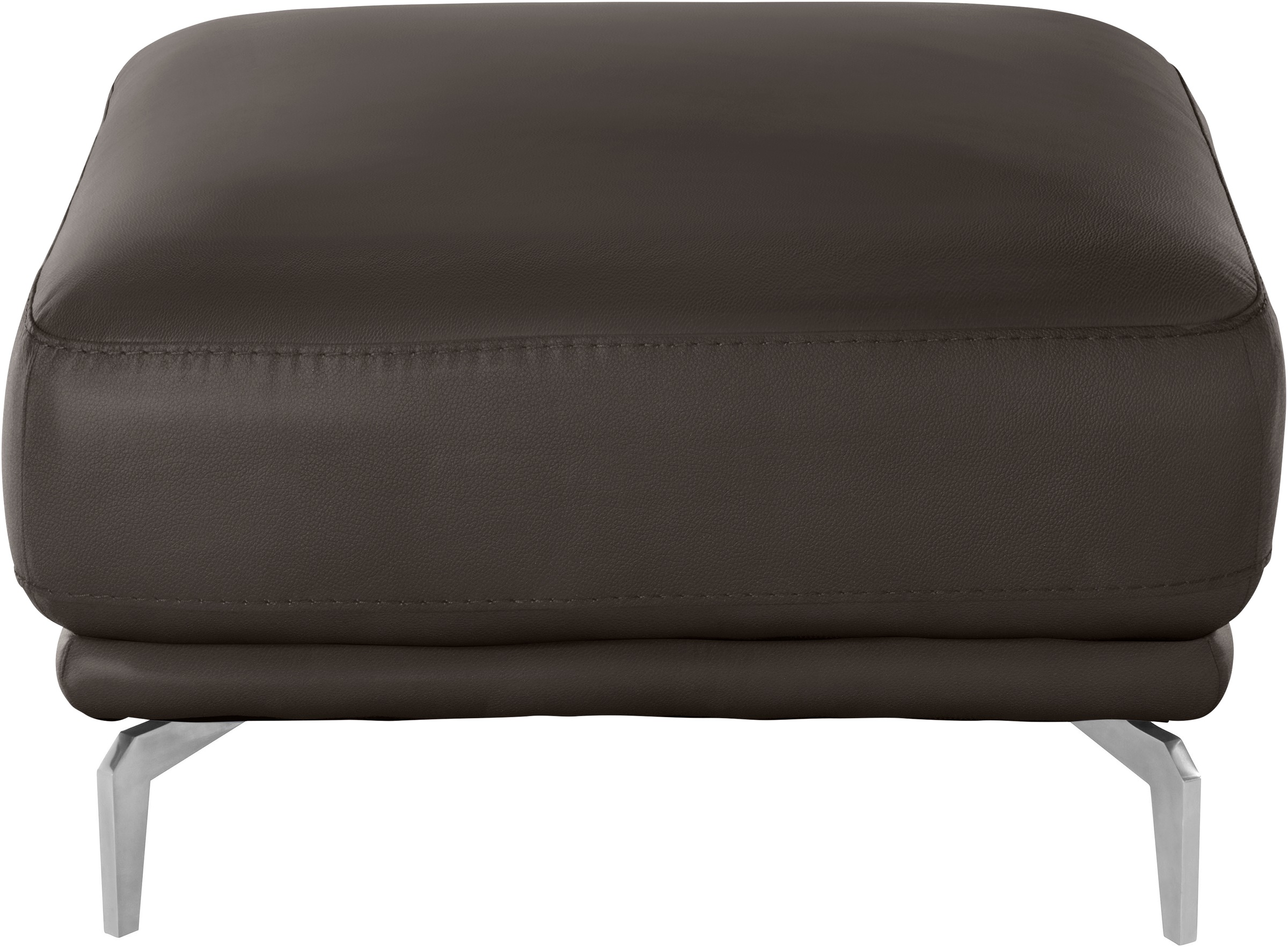 W.SCHILLIG Hocker »montanaa«, mit Metallfüßen in Chrom glänzend, Breite 71 cm
