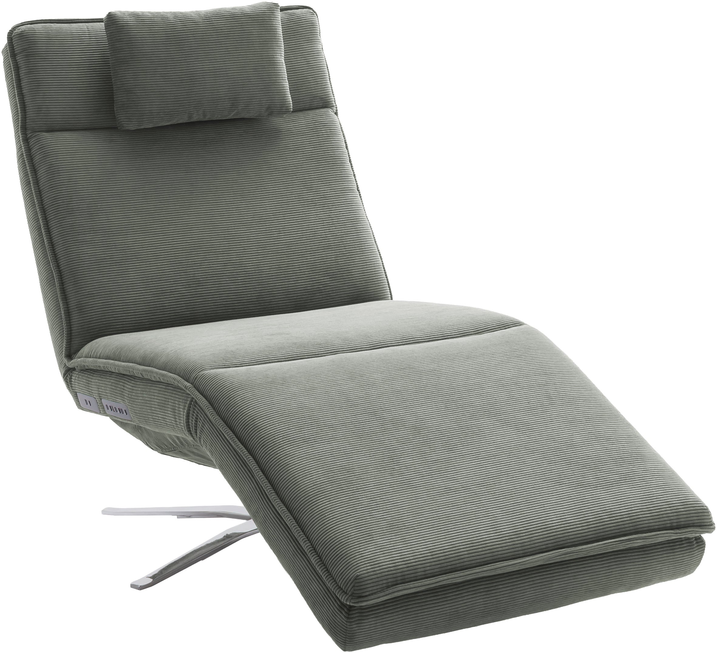 SCHÖNER WOHNEN-Kollektion Relaxsessel "Belize, Ergonomischer Liege-Luxus zum Entspannen" Herz-Waage-Position, motorische Verstellung & USB-Anschluss
