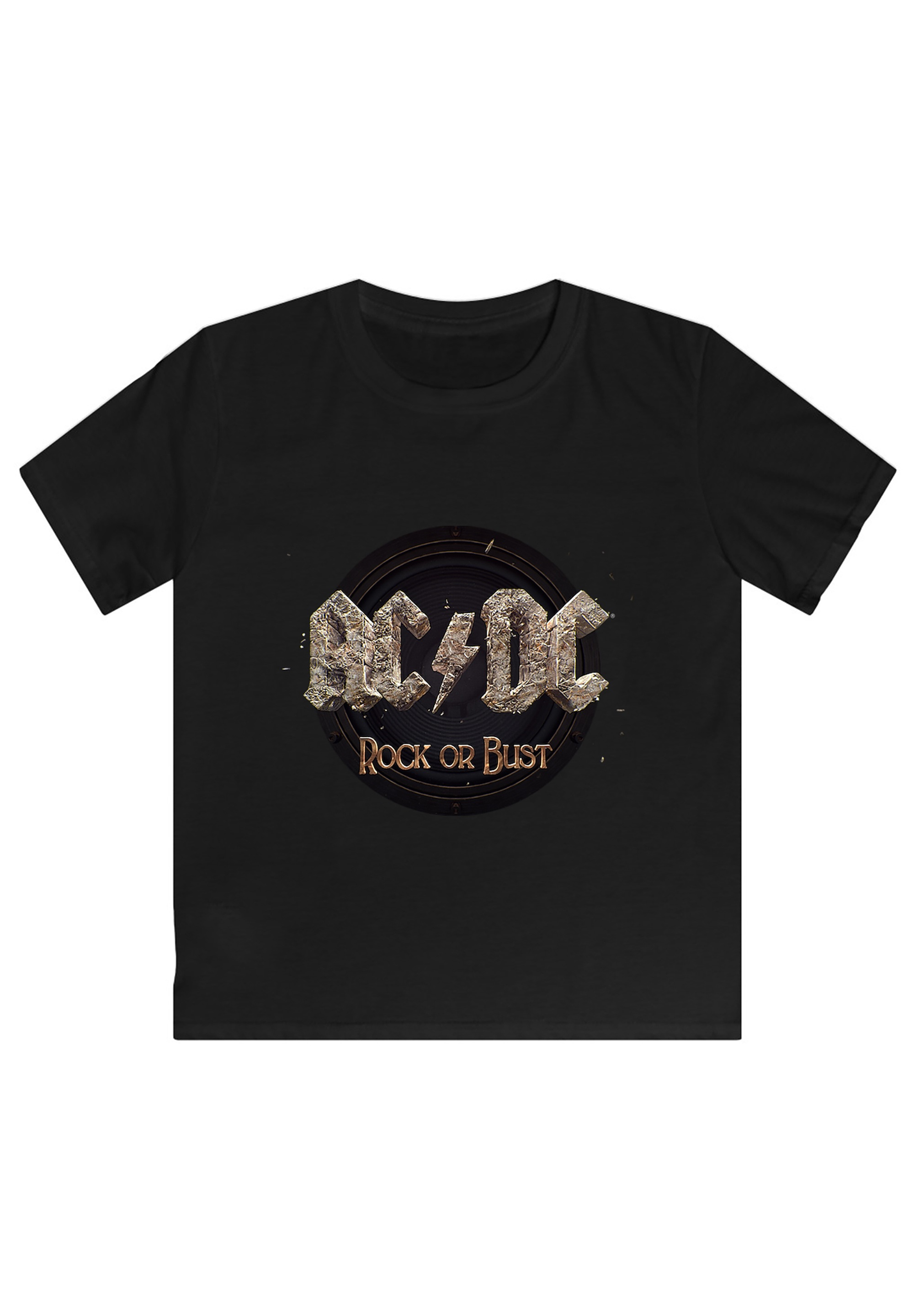 T-Shirt »ACDC Rock or Bust für Kinder & Herren«, Print