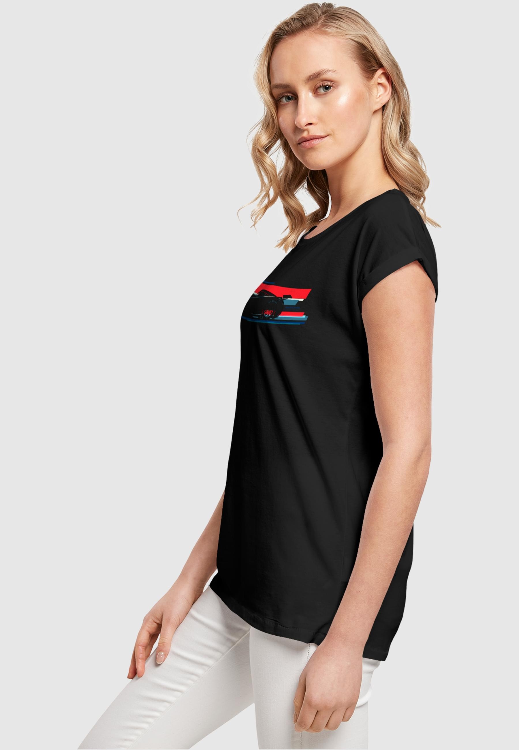 ABSOLUTE CULT T-Shirt »ABSOLUTE CULT Damen Ladies Cars - Jackson Storm Stripes T-Shirt«, (1 tlg.)
