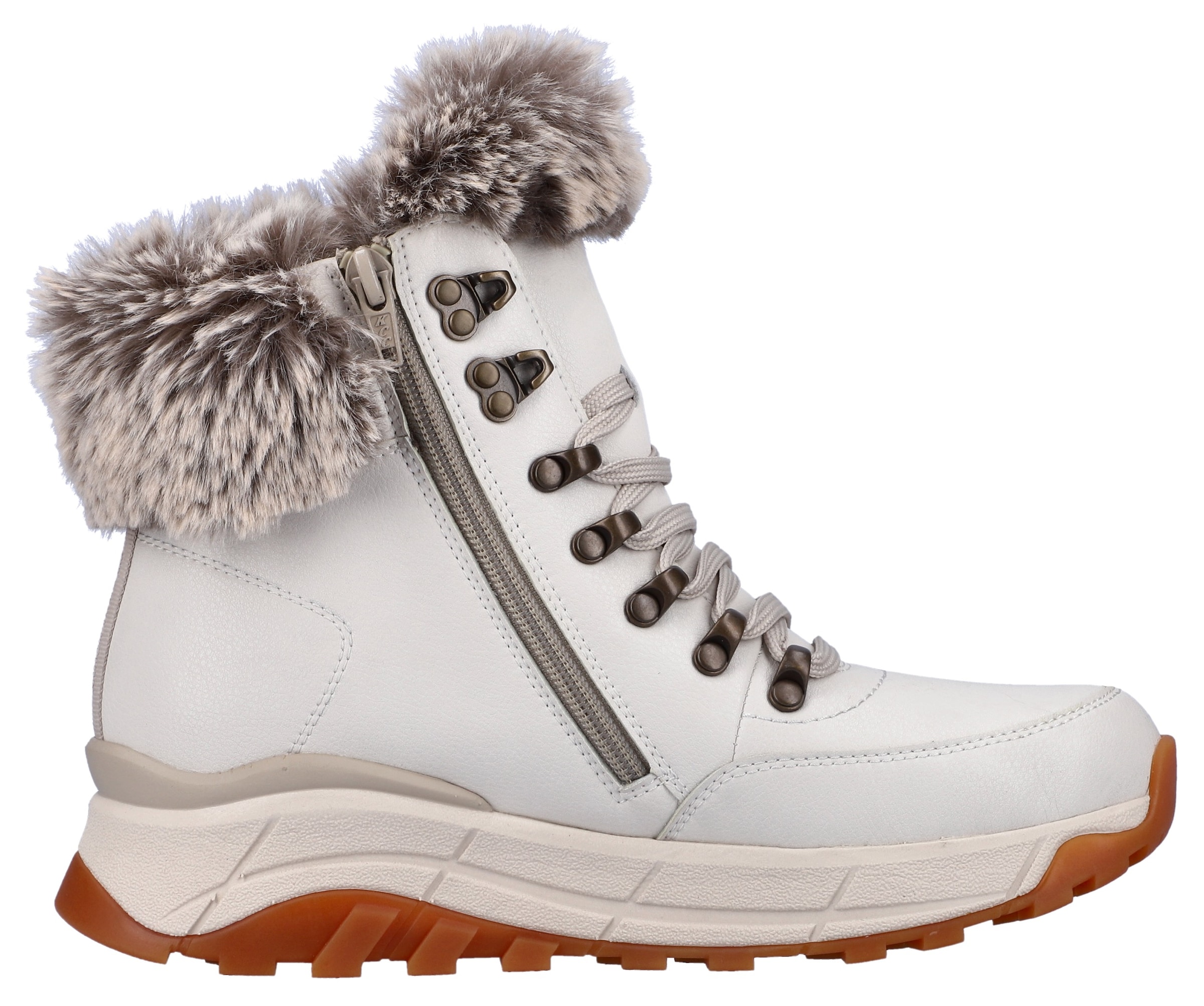 Rieker EVOLUTION Winterboots, Hightop Sneaker, Schnürboots, Winterschuh mit Lammwollfutter