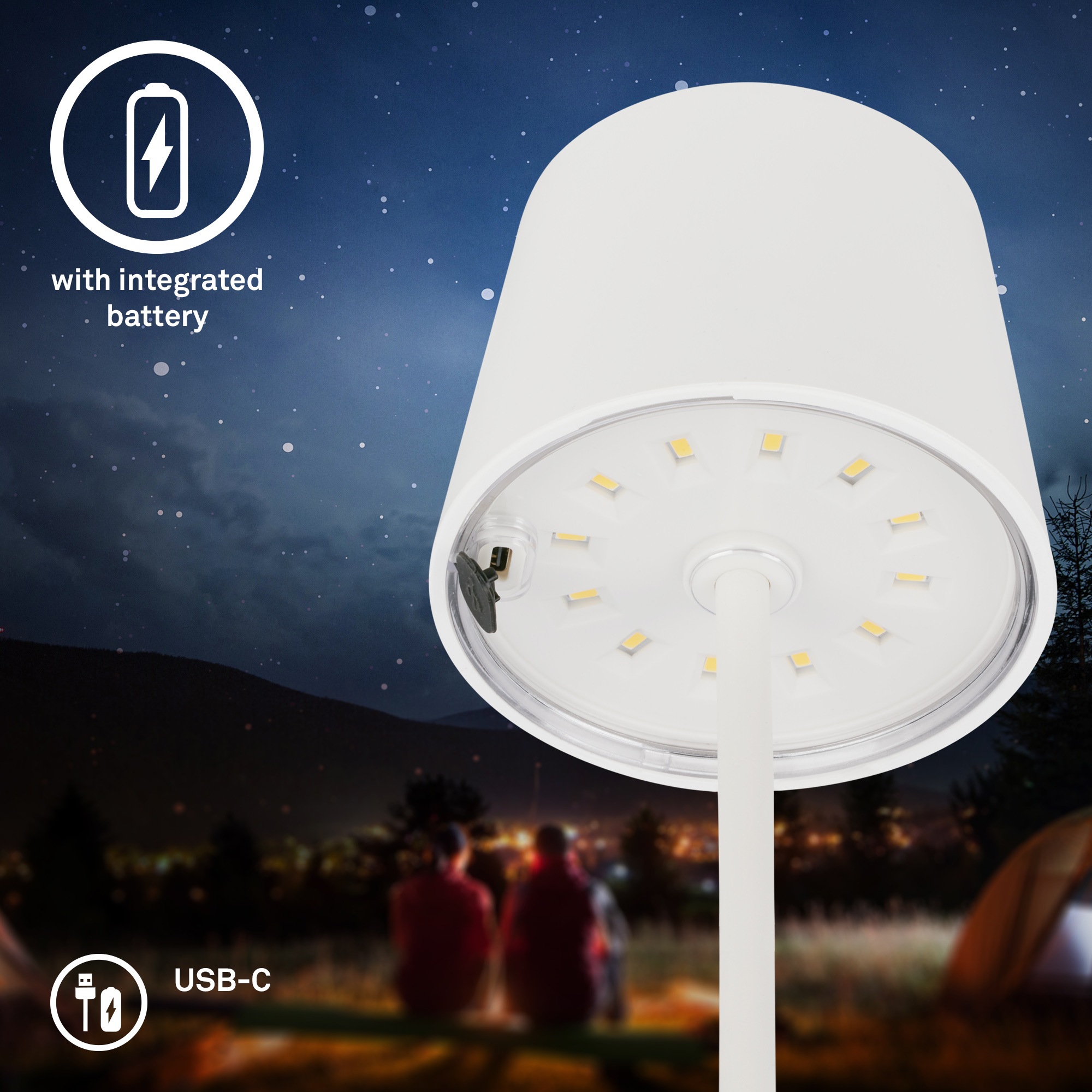 Briloner Leuchten LED Tischleuchte »PIHA«, Leuchtmittel LED-Modul | LED fest integriert