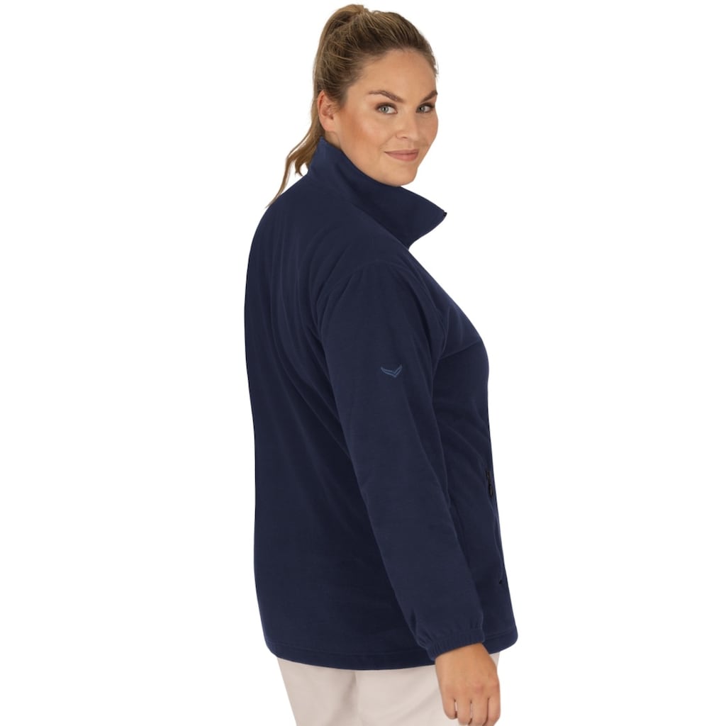 Trigema Fleecejacke »TRIGEMA Fleecejacke«, (1 St.)