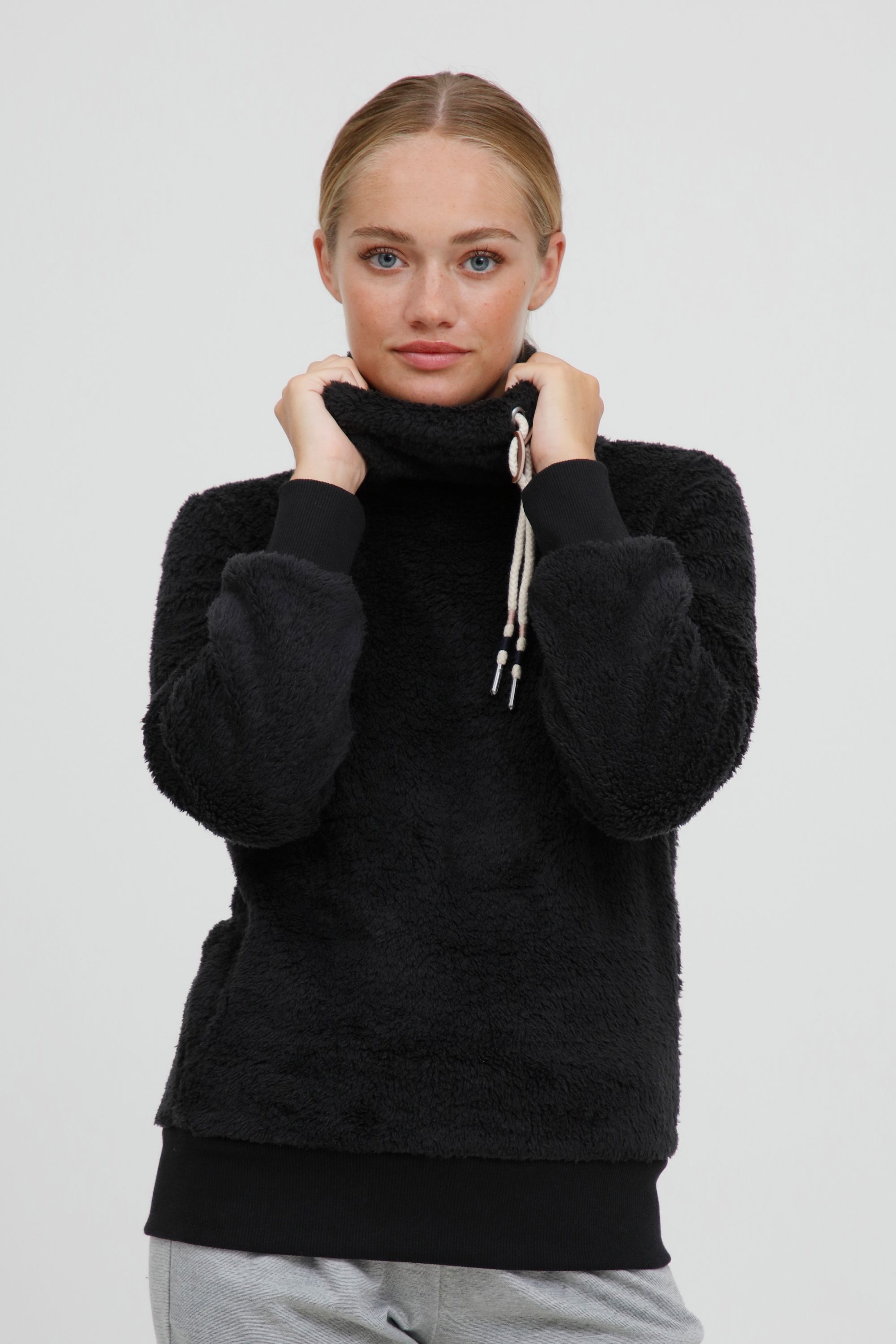 OXMO Trainingspullover »Fleecepullover OXAnnika«