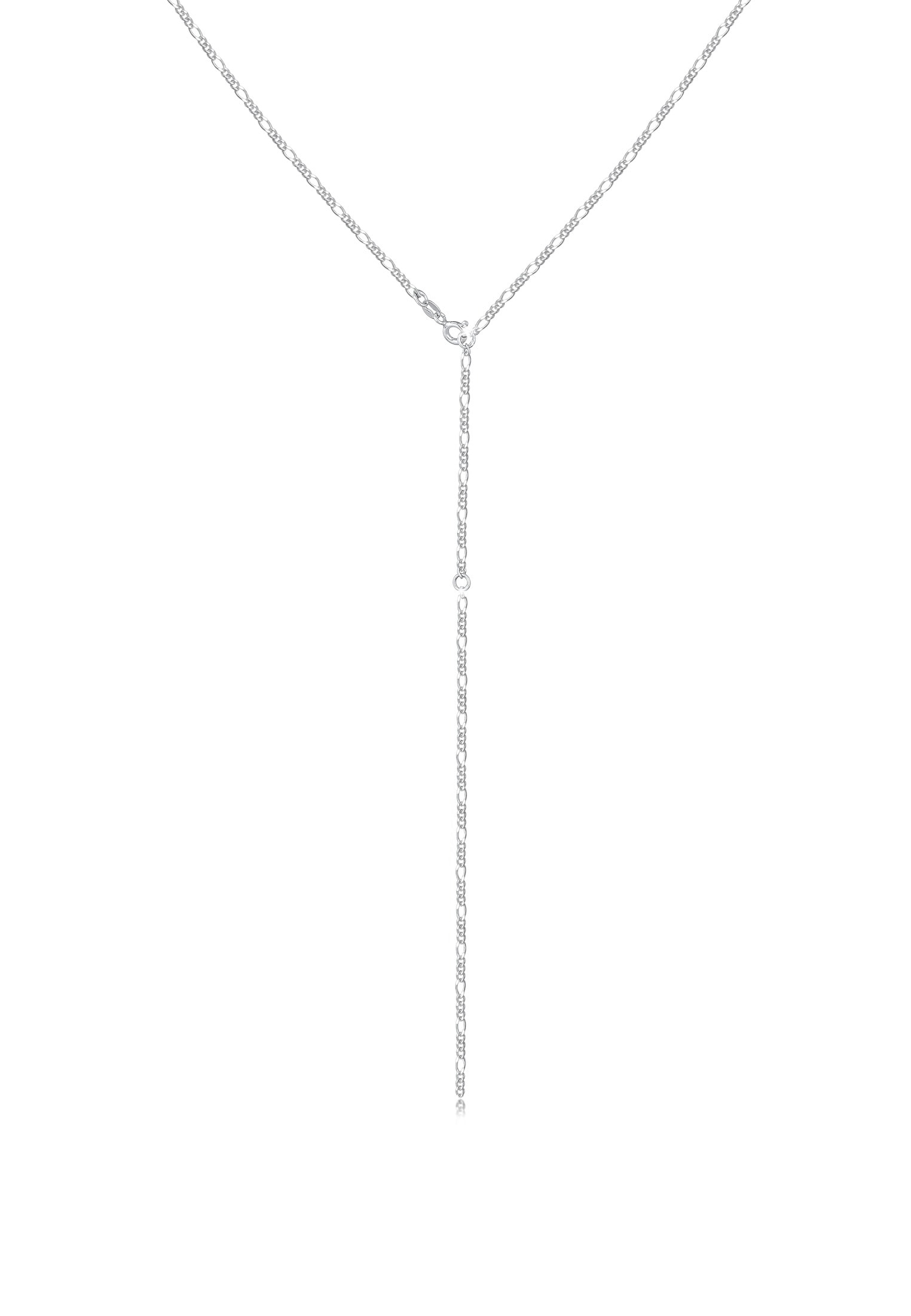 Collierkettchen »Y-Kette Figaro Basic Trend Verstellbar 925 Silber«