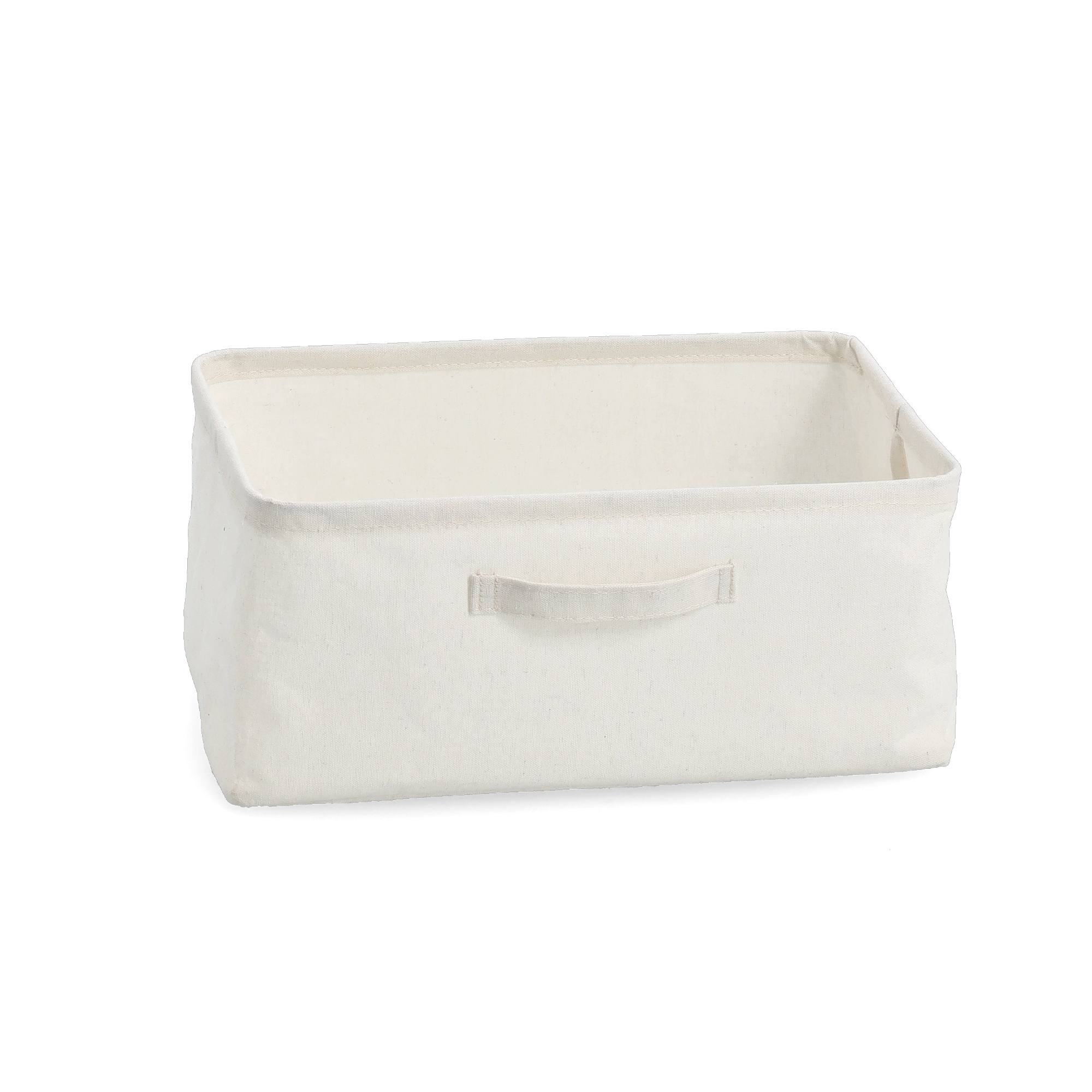 Zeller Present Aufbewahrungsbox »Aufbewahrungsbox, Polyester/Baumwolle, creme« ca. 37x26x16 cm, 3er Set