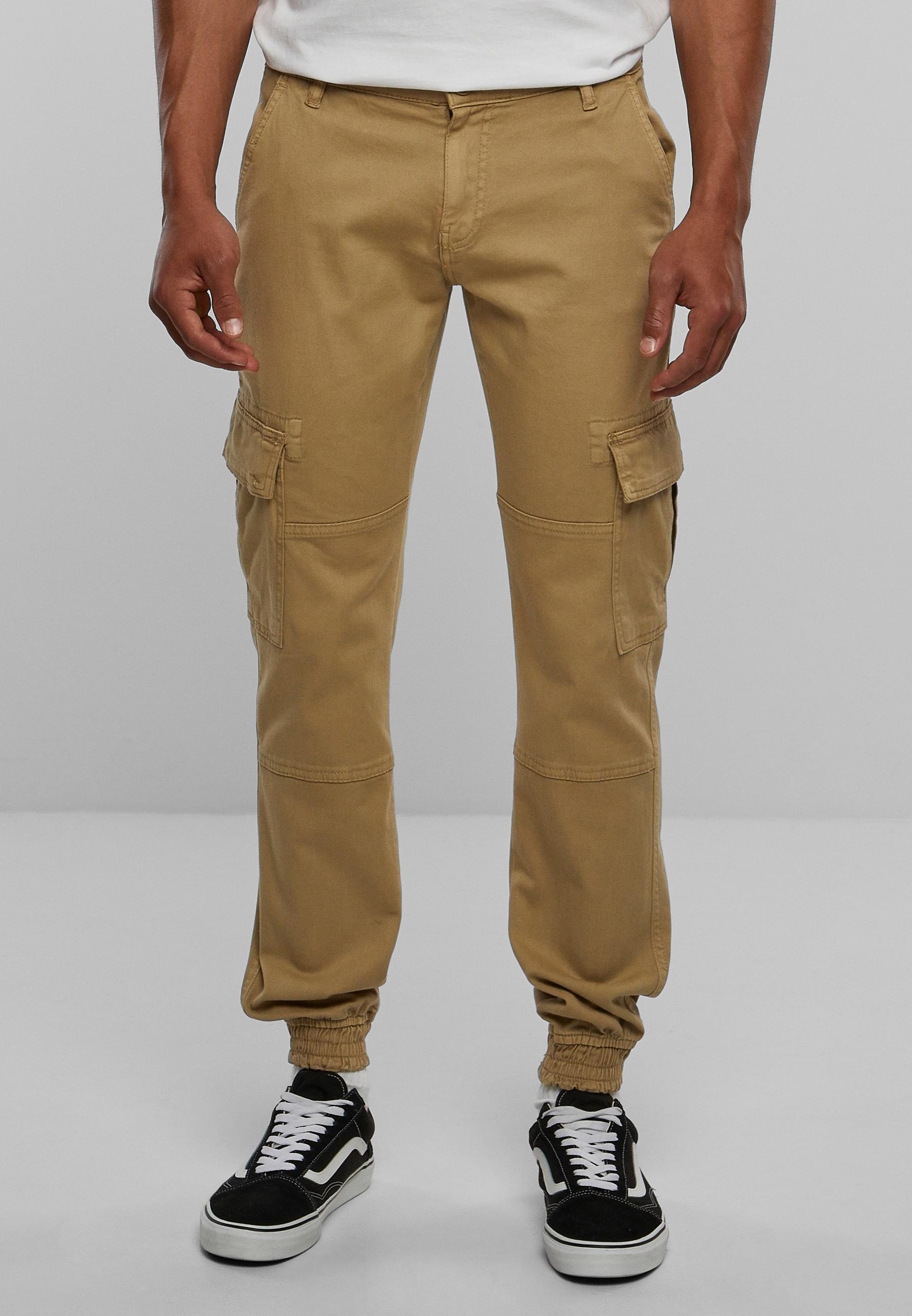 URBAN CLASSICS Cargohose »Urban Classics Herren Washed Cargo Twill Jogging Pants«, (1 tlg.)