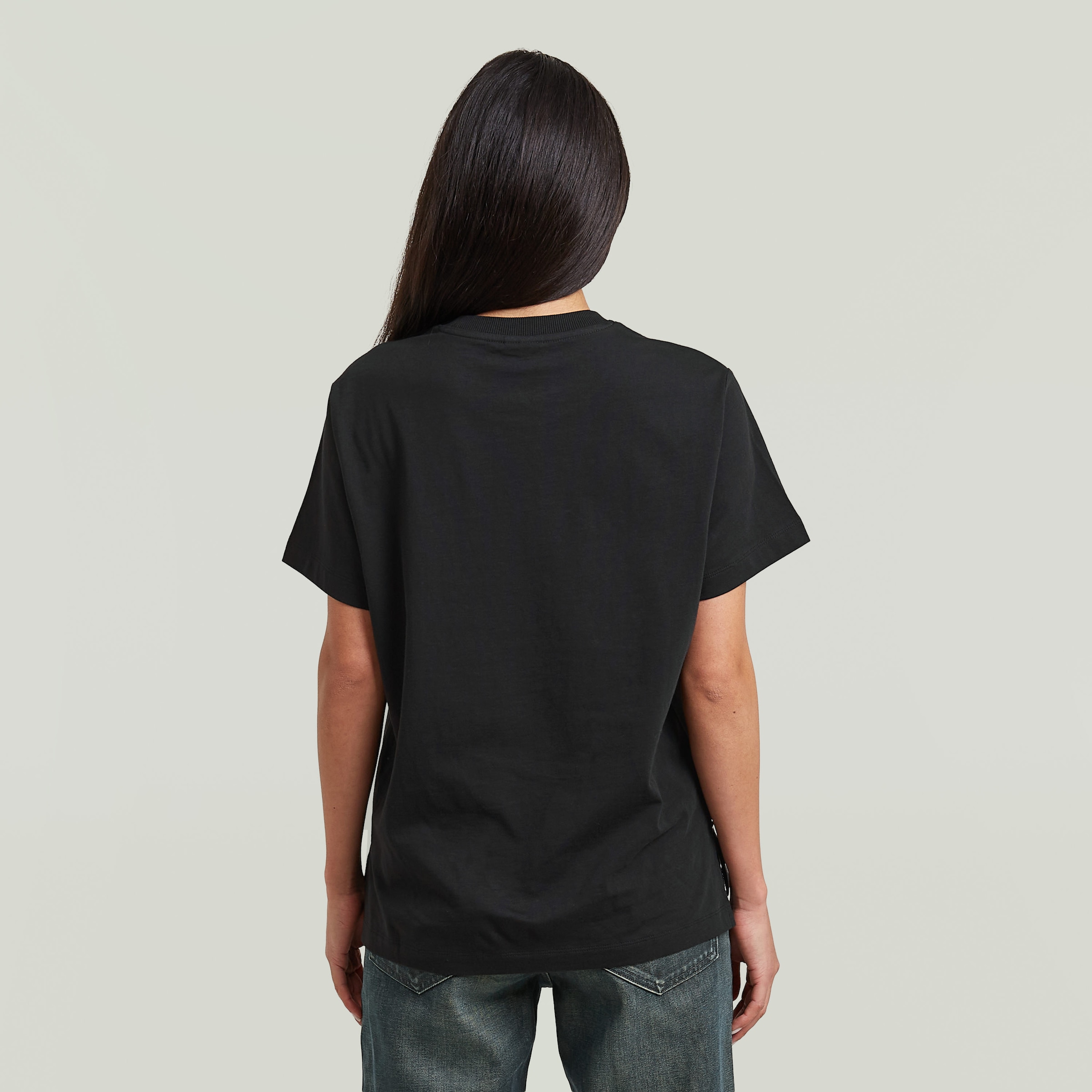 G-STAR T-Shirt »Unit r t wmn« aus reiner Baumwolle, Rundhals
