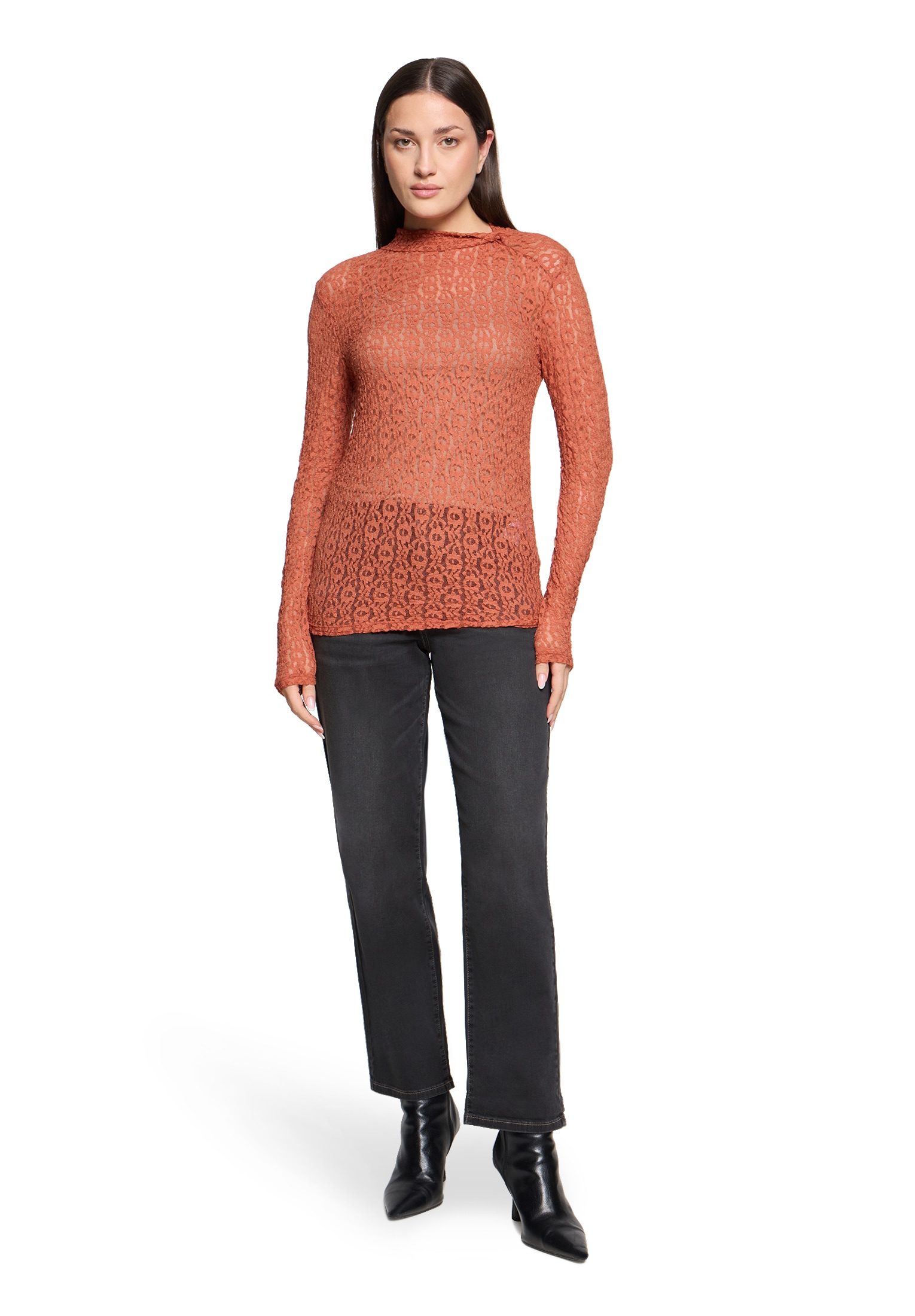 Cartoon Ankle-Jeans »Damen mit Waschung«