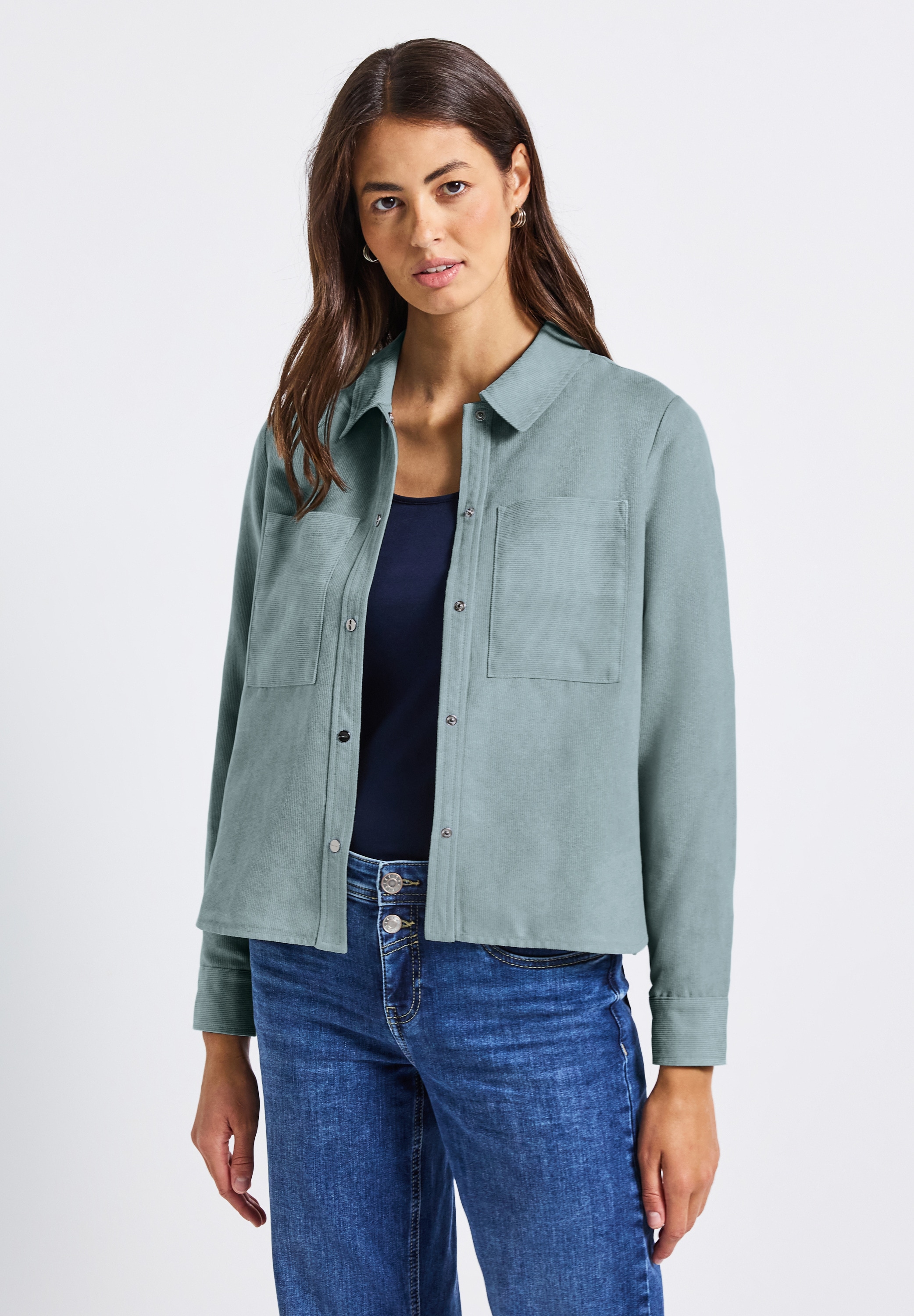 STREET ONE Kurzjacke, ohne Kapuze, mit Brusttaschen günstig online kaufen
