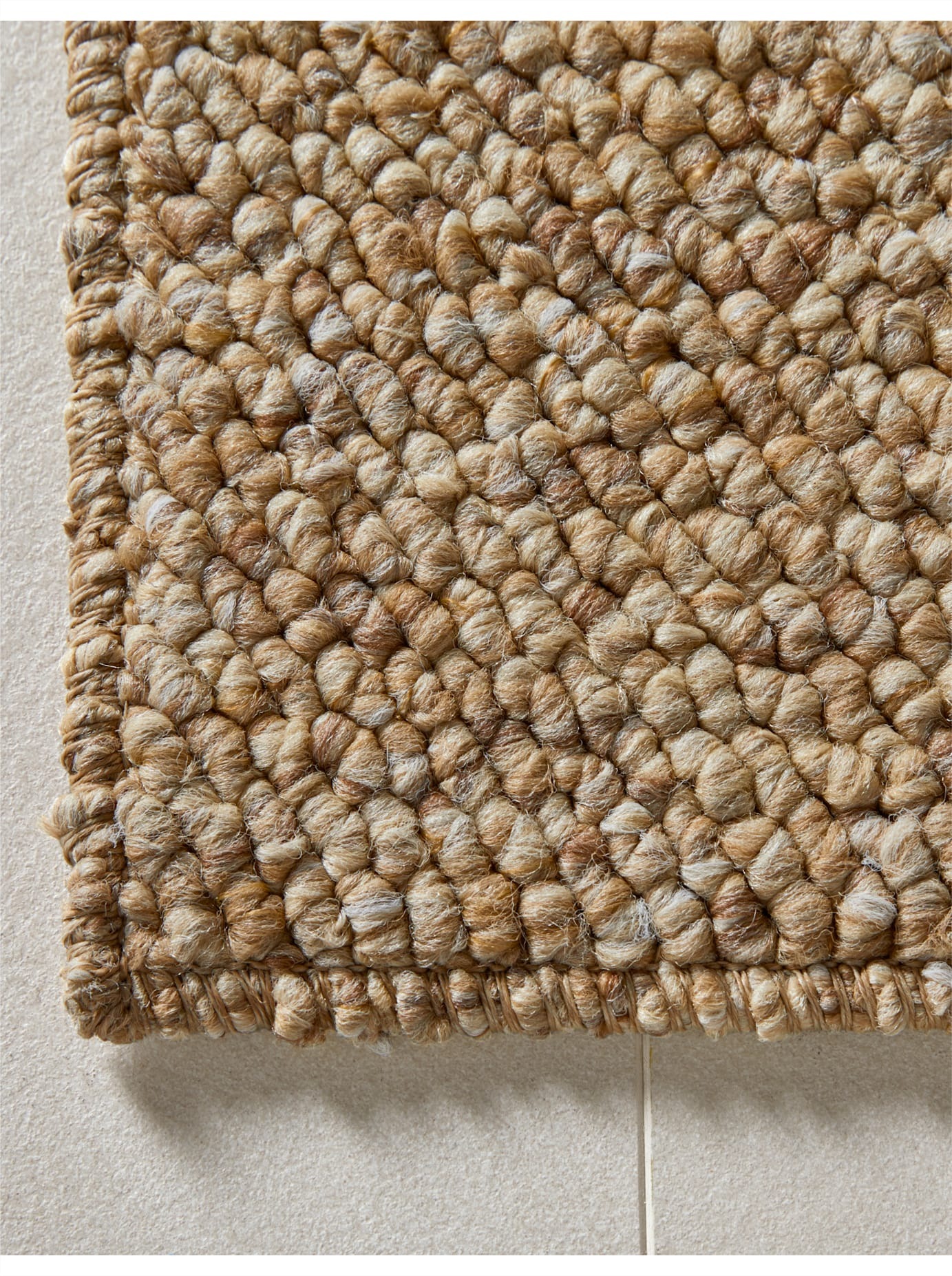 Teppich HEINE HOME Gr. 2, beige, B:120cm H:10mm L:170cm, Polypropylen, Teppiche, Teppich 2