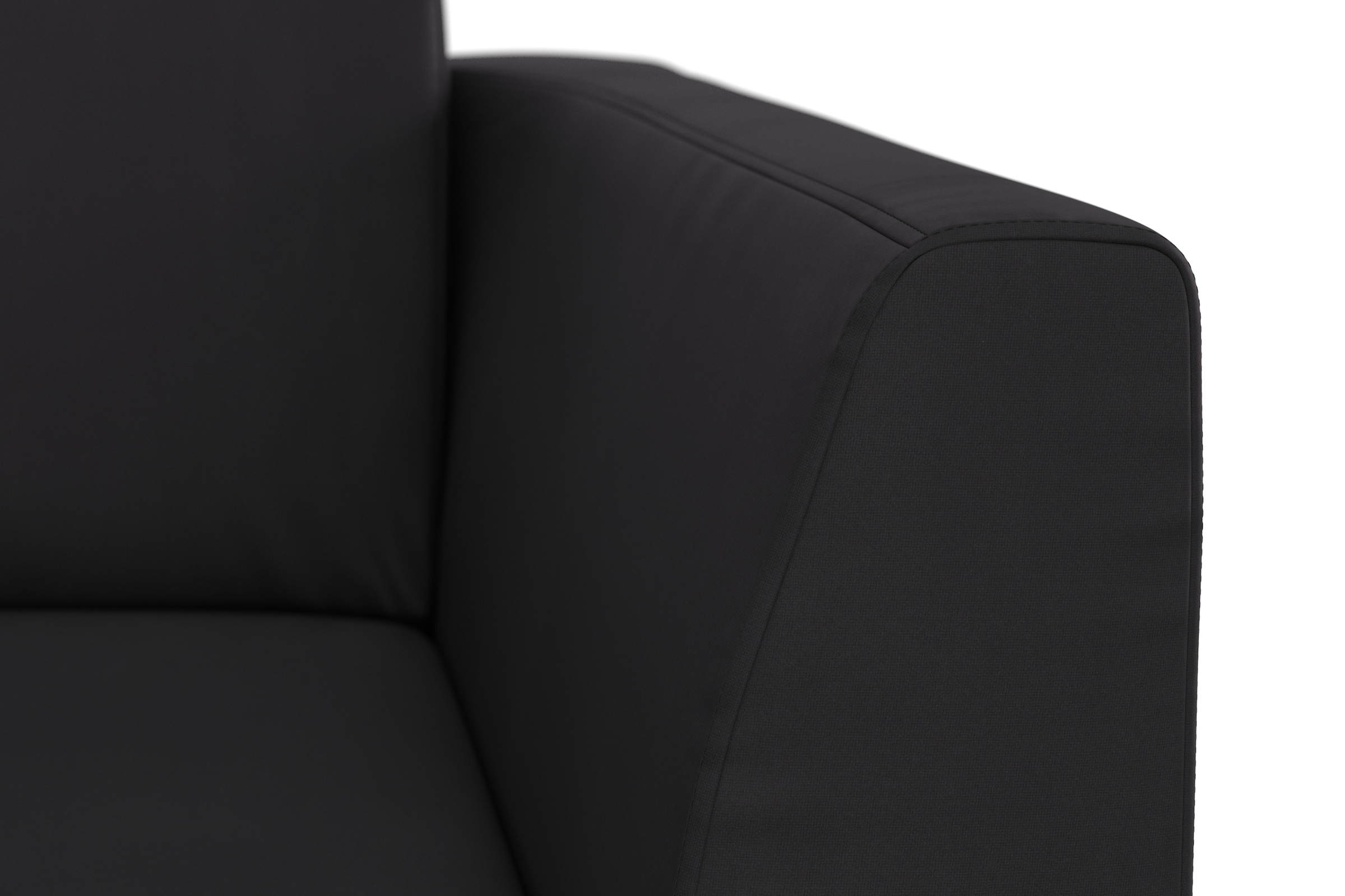 sit&more Ecksofa »Lindholm L-Form«, mit Sitztiefenverstellung und Federkern