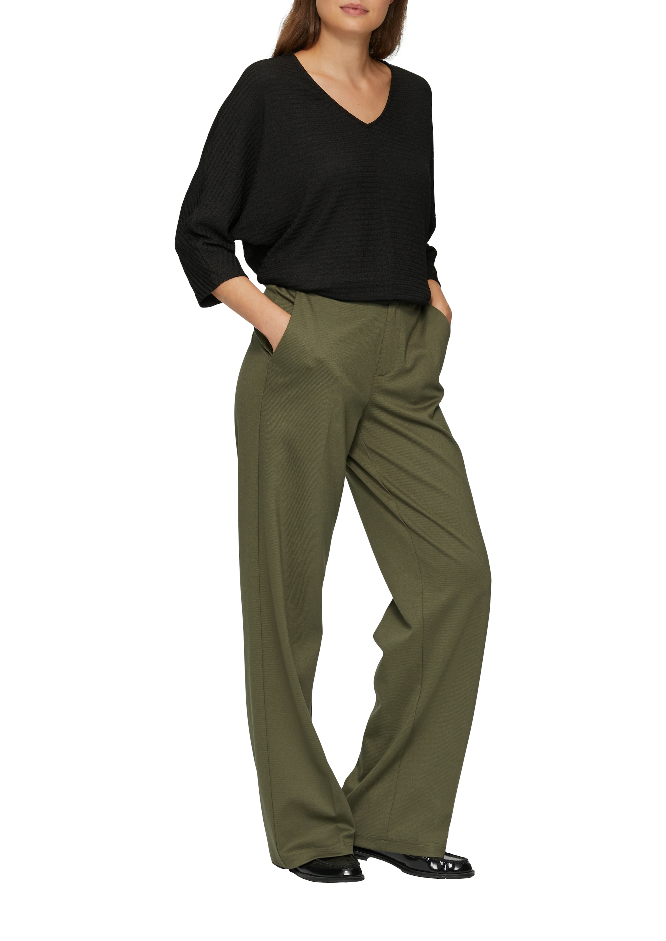 s.Oliver 3/4-Arm-Shirt mit Struktur