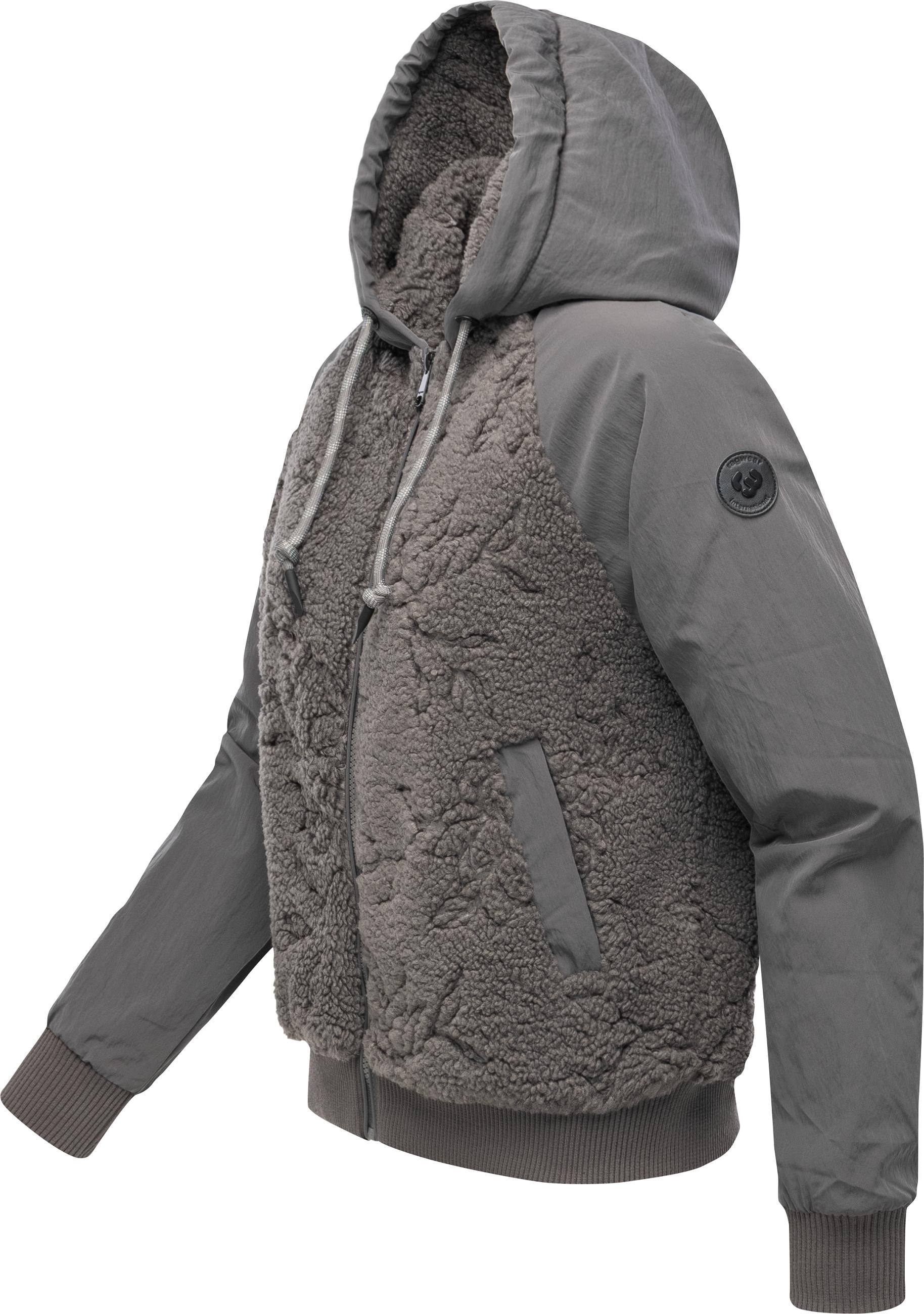 Ragwear Plüschjacke »Talianita YOUMODO« mit Kapuze Leicht gefütterte Teddyjacke mit Kapuze