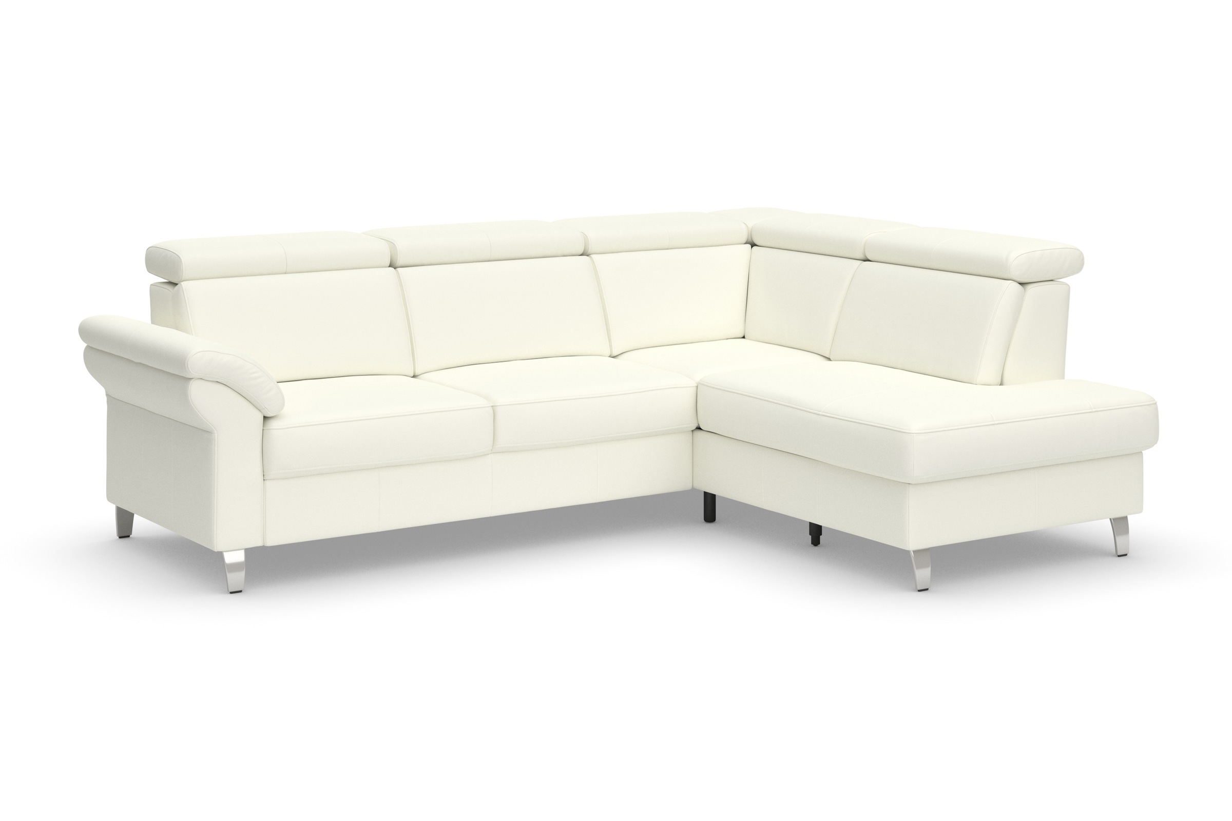 sit&more Ecksofa, inklusive Kopfteilverstellung, wahlweise mit Bettfunktion und Bettkasten