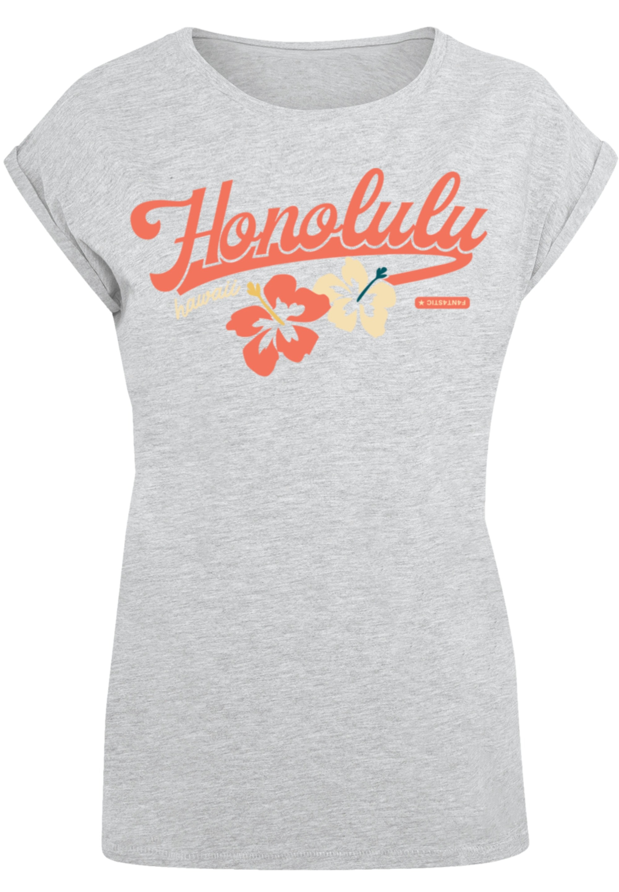 F4NT4STIC T-Shirt "PLUS SIZE Honolulu", Print