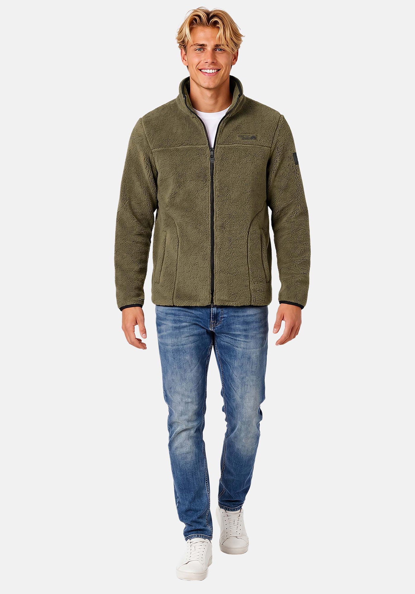 Arctic Seven Fleecejacke "ASWarmy" Aus hochwertigem Sherpa-Fleece