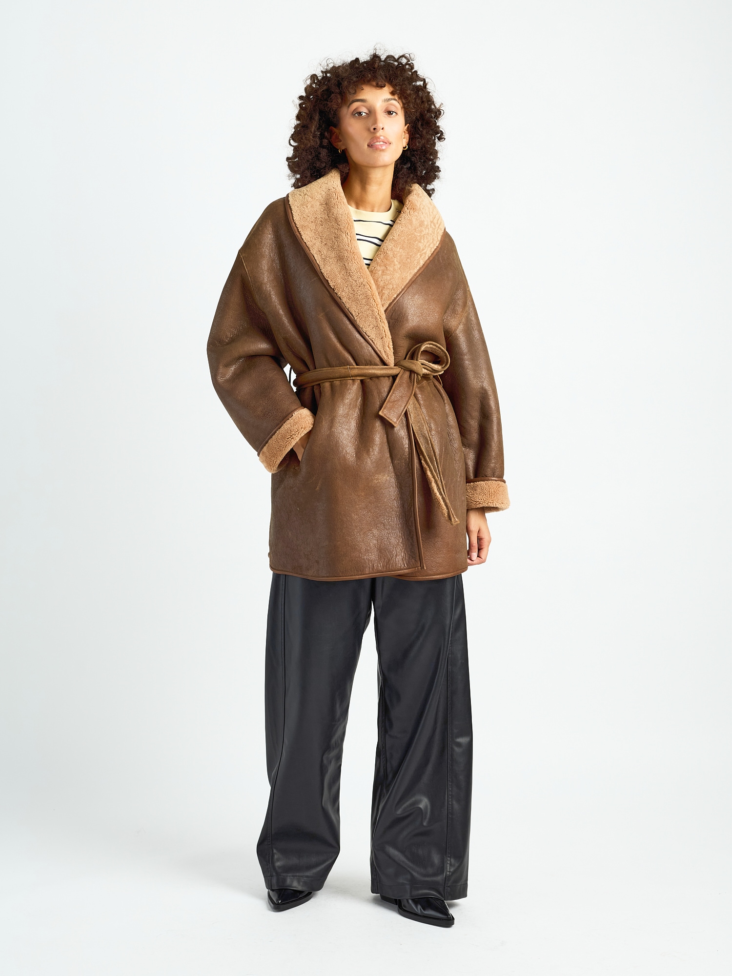 Maze Ledermantel »42021203«