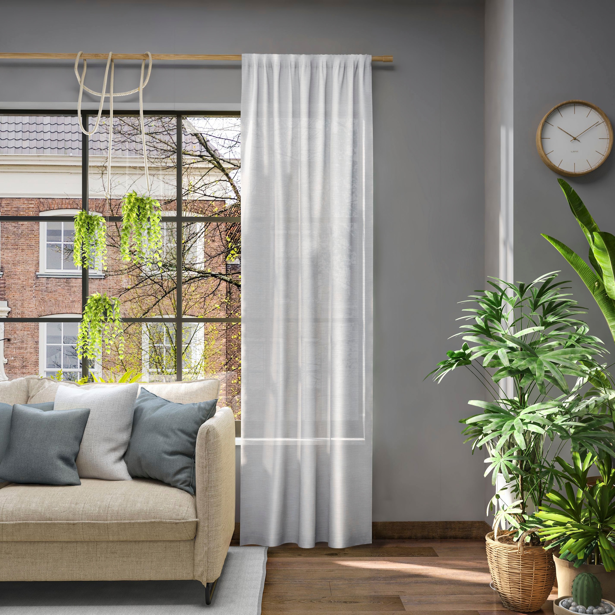 Neutex for you Vorhang "Libre-ECO" Stangendurchzug 1 Stk. tlg. Nachhaltig günstig online kaufen