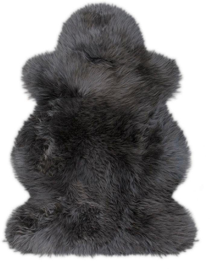 Heitmann Felle Fellteppich "Lammfell farbig - Premium Qualität" fellförmig 70 mm Höhe echtes Austral. Lammfell, besonders dicht & weich, verschiedene Größen
