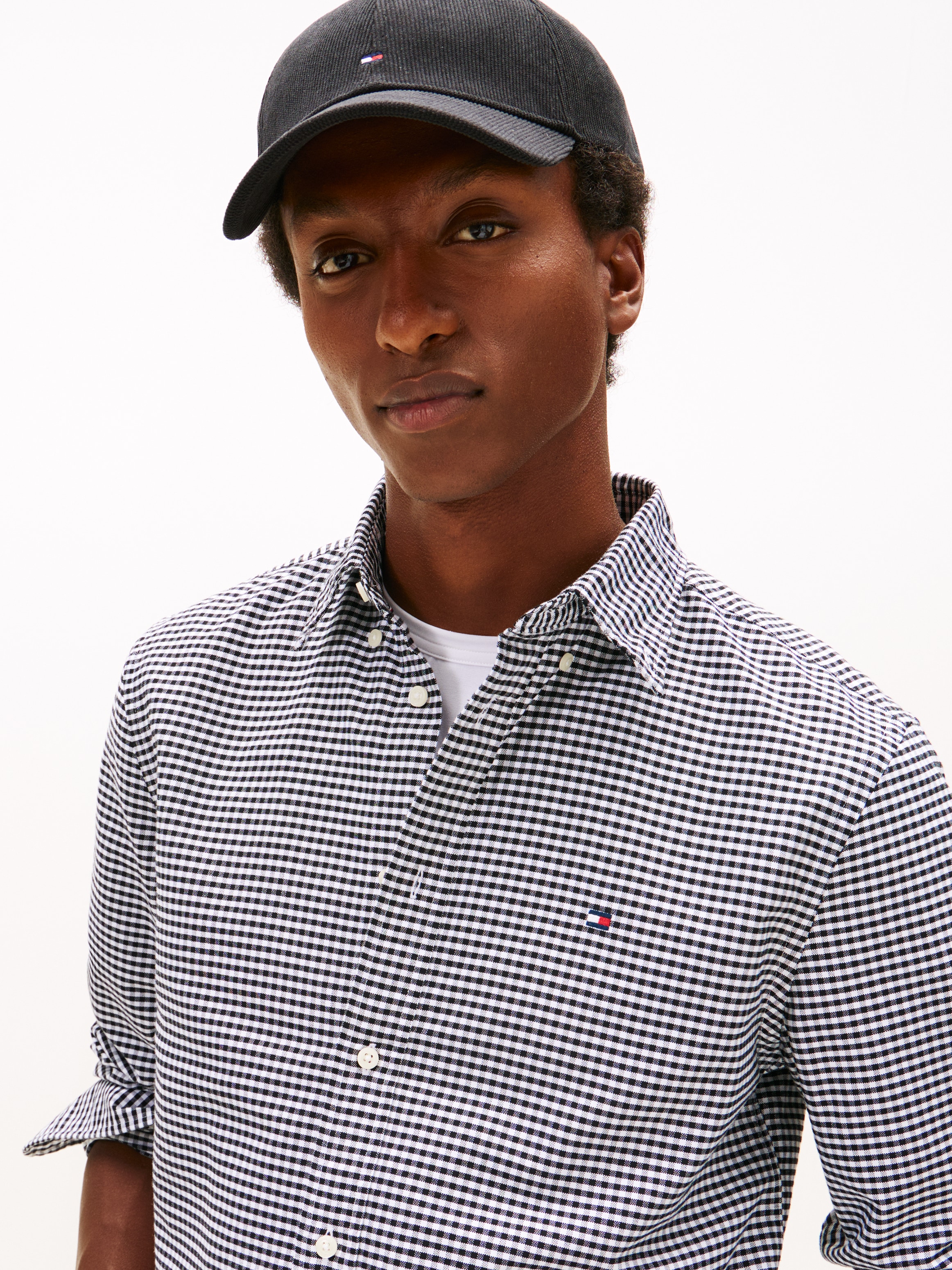 Tommy Hilfiger Langarmhemd »HERITAGE OXFORD GINGHAM« Regular fit, Button-down-Kragen, kariert