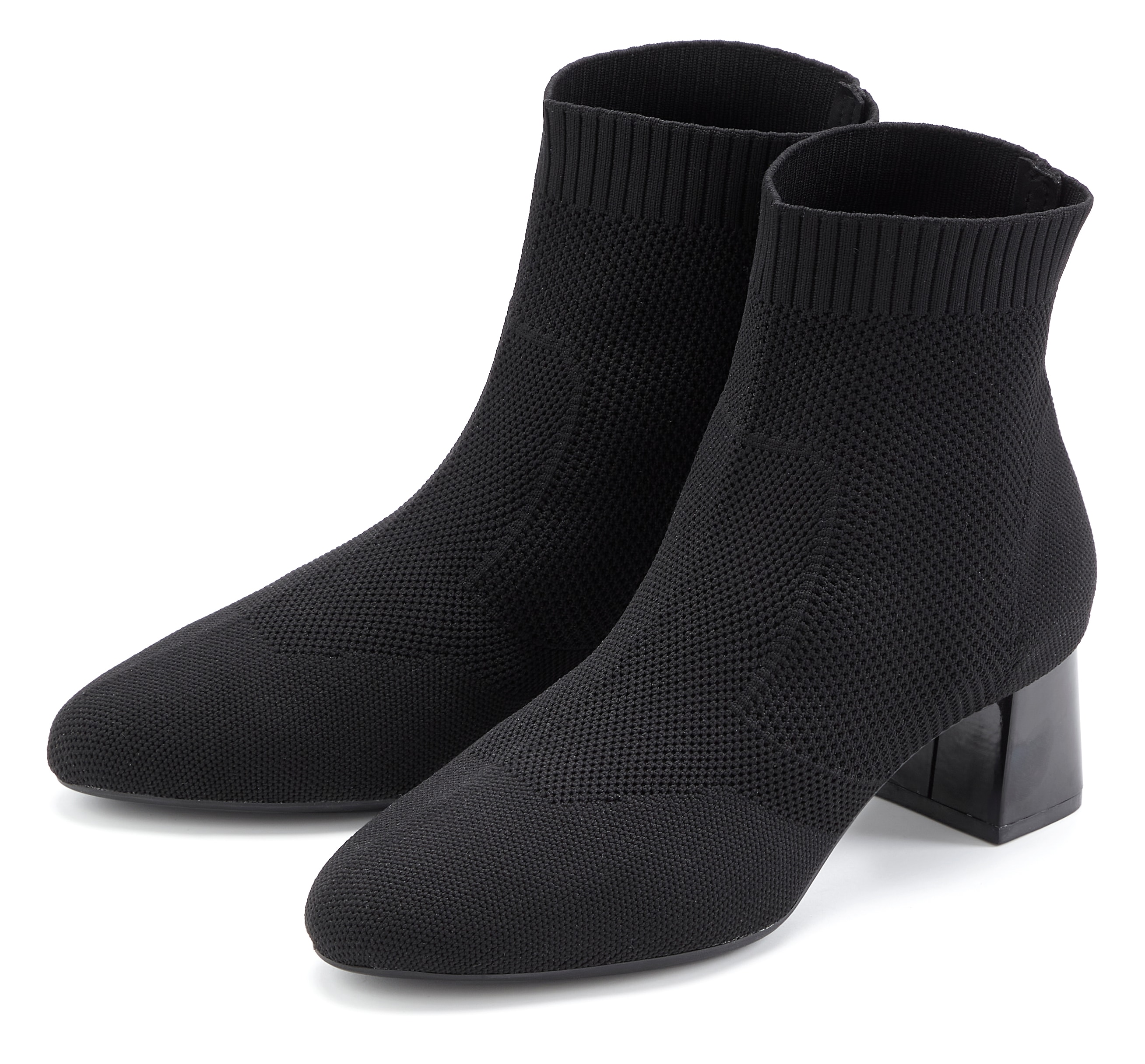 LASCANA Stiefelette aus stretchigem Material