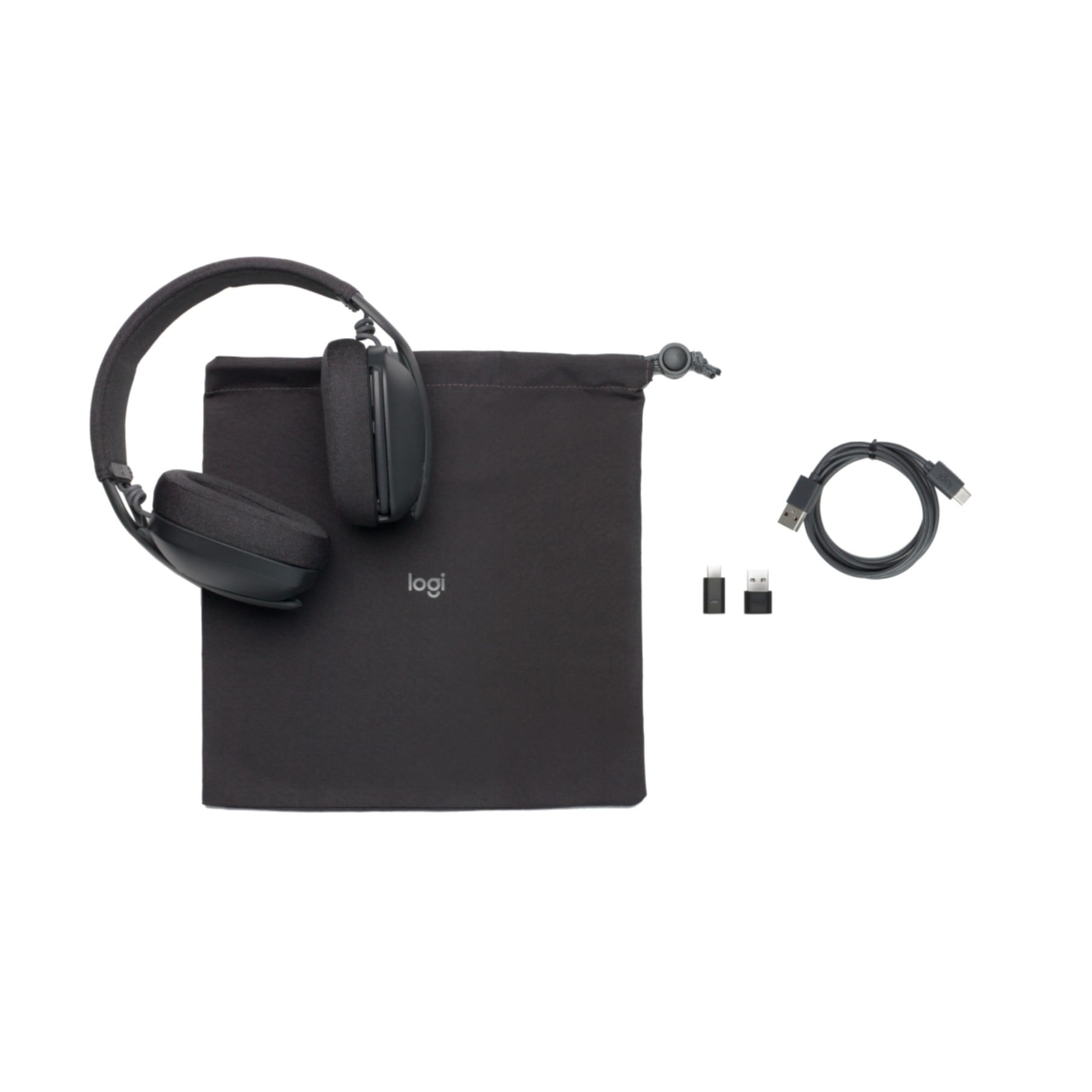 Logitech Wireless-Headset »Zone Vibe Wireless UC« Bluetooth Freisprechfunktion | Rauschunterdrückung | Stummschaltung