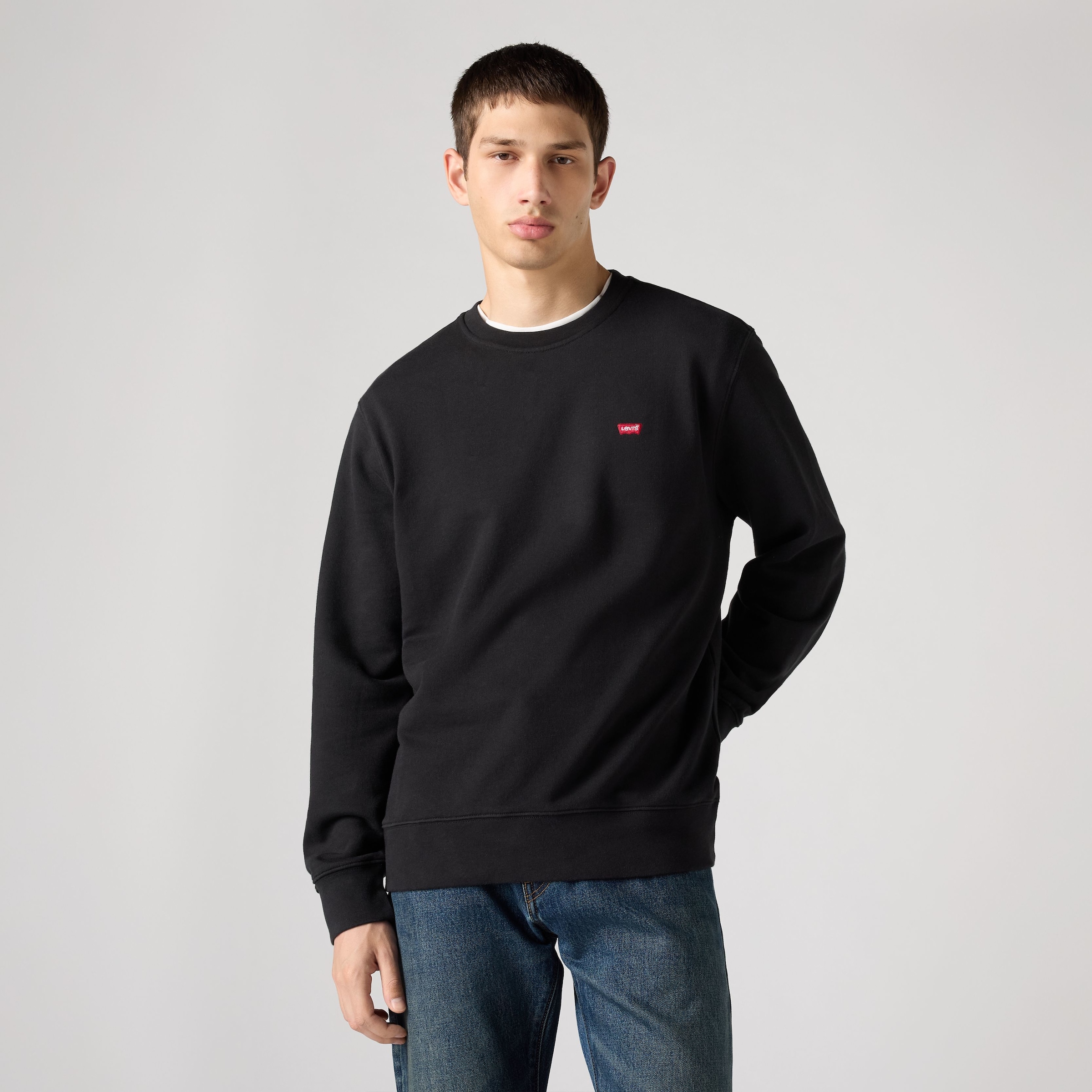 Levis Sweatshirt "SWEATSHIRT NEW ORIGINAL CREW", Innen weich angeraut günstig online kaufen