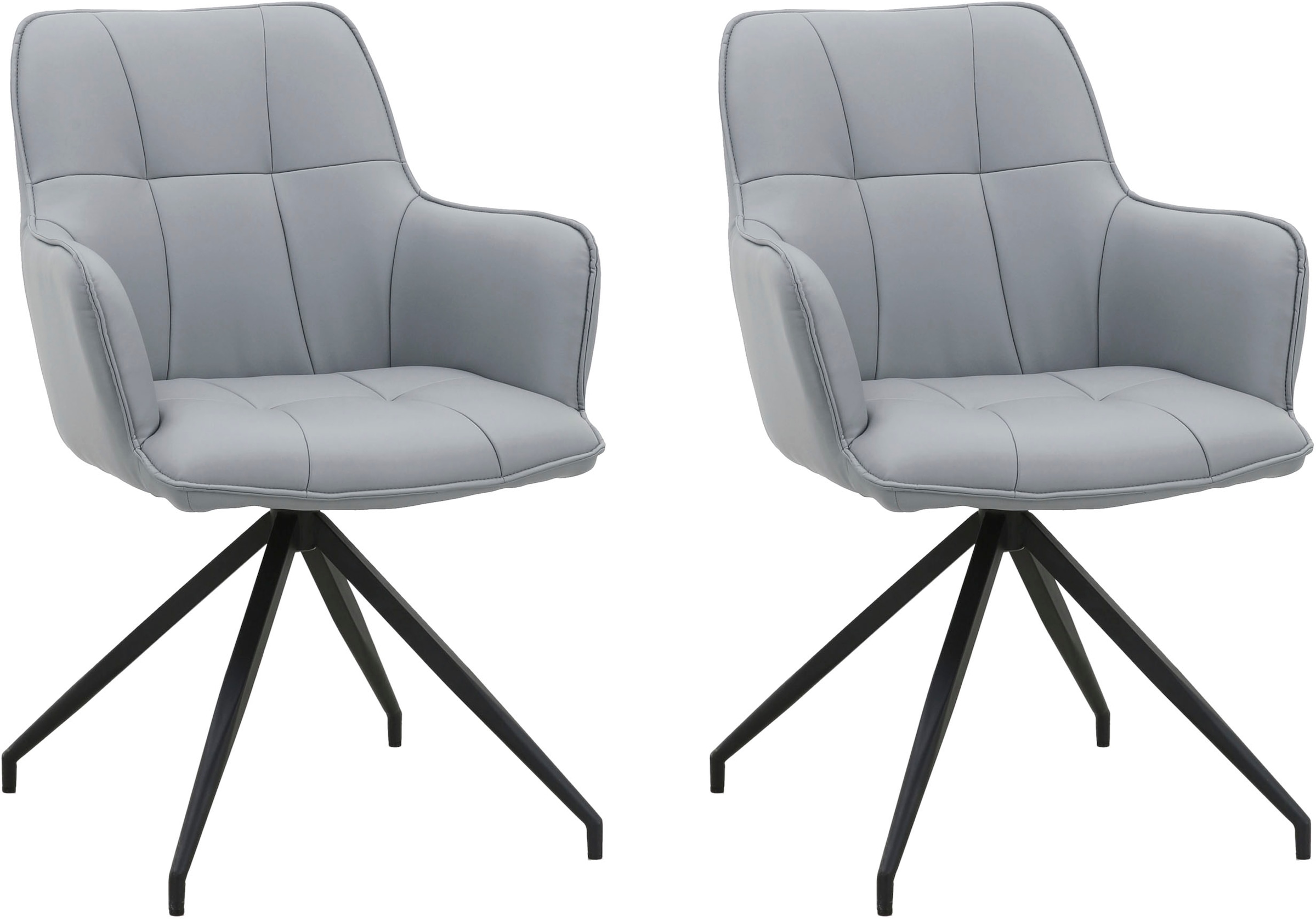 OTTO home 1100000002199 "Cardiff" () 1 Stk.Sitzschale 360 drehbar, Kunstleder Bezug, Sitzhöhe 49 cm