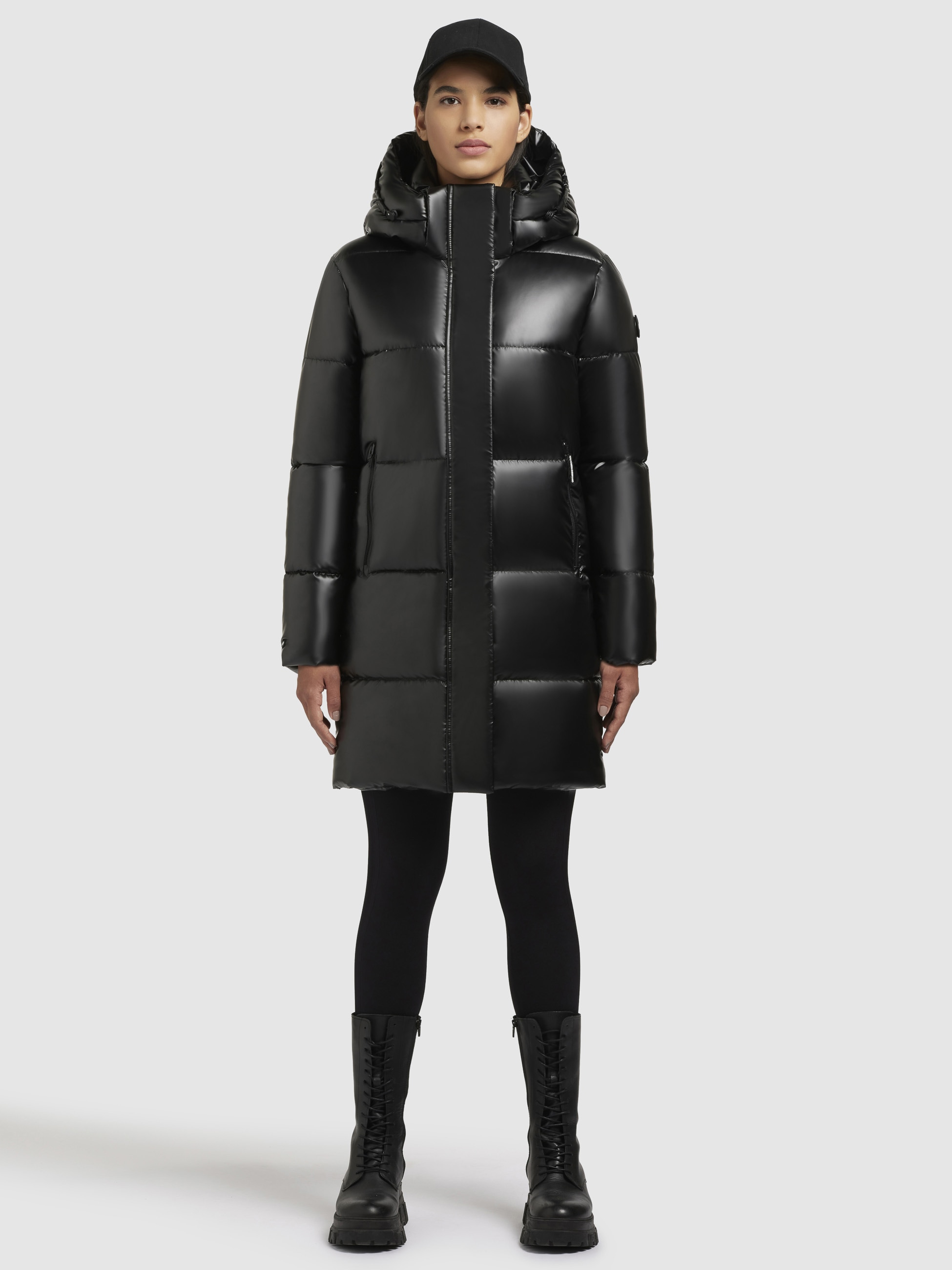 khujo Steppjacke "HAYA SHINY", mit Kapuze günstig online kaufen