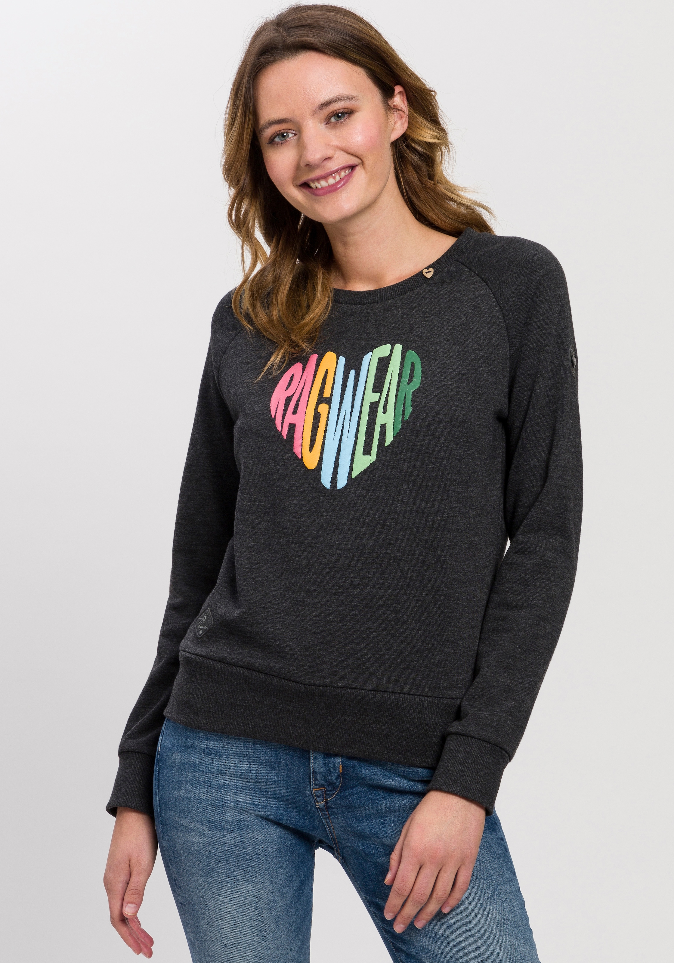 »JOHANKA Pride LOVE Ragwear | im Rainbow kaufen O«, Sweater BAUR für Look