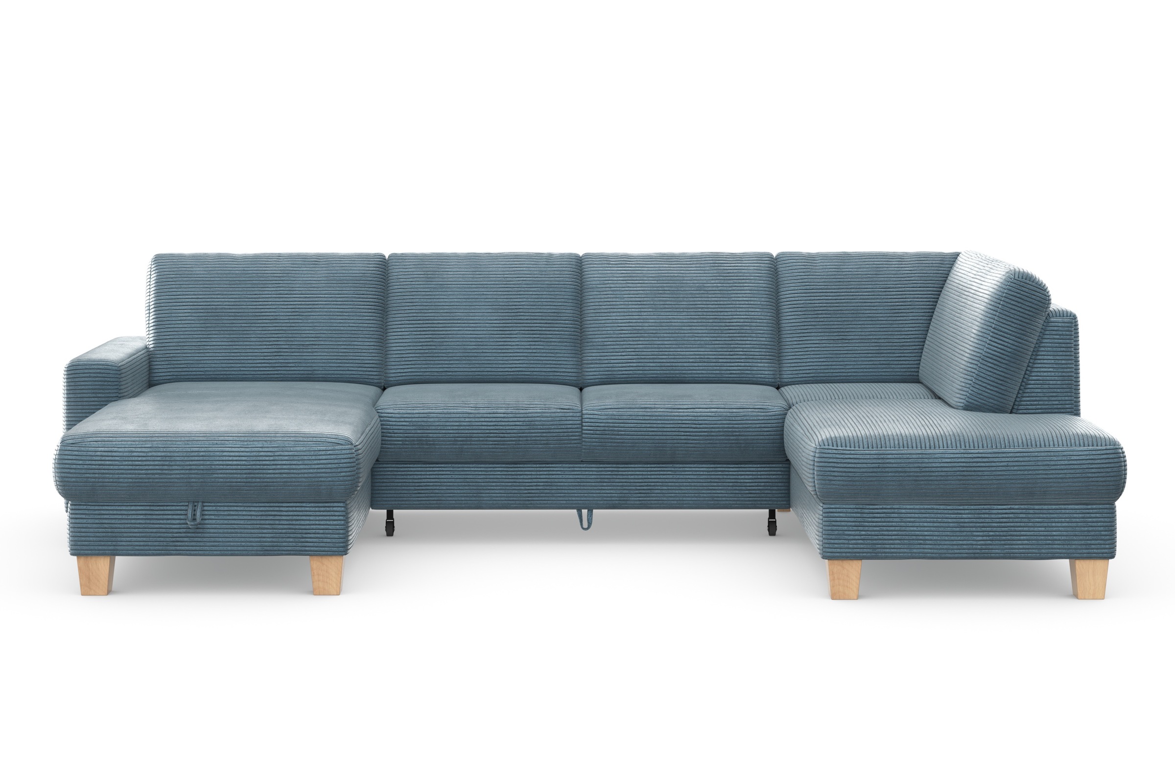 Home affaire Wohnlandschaft "Summer U-Form" mit oder ohne Bettfunktion und günstig online kaufen