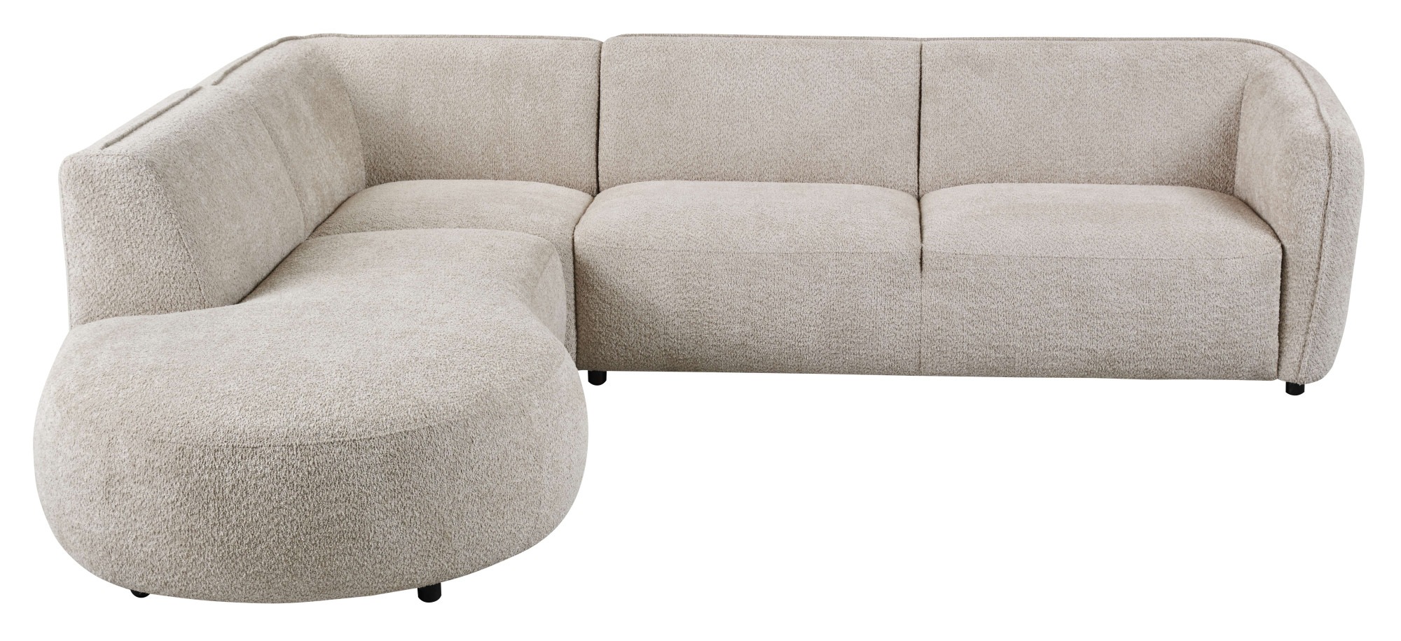 andas Ecksofa »Ostrup«, schlichtes modernes Design, in verschiedenen Farben