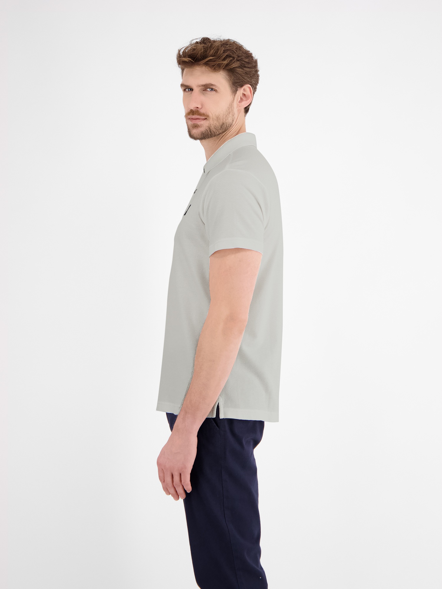 LERROS Poloshirt »LERROS Poloshirt in weicher Waffelpiquéqualität«