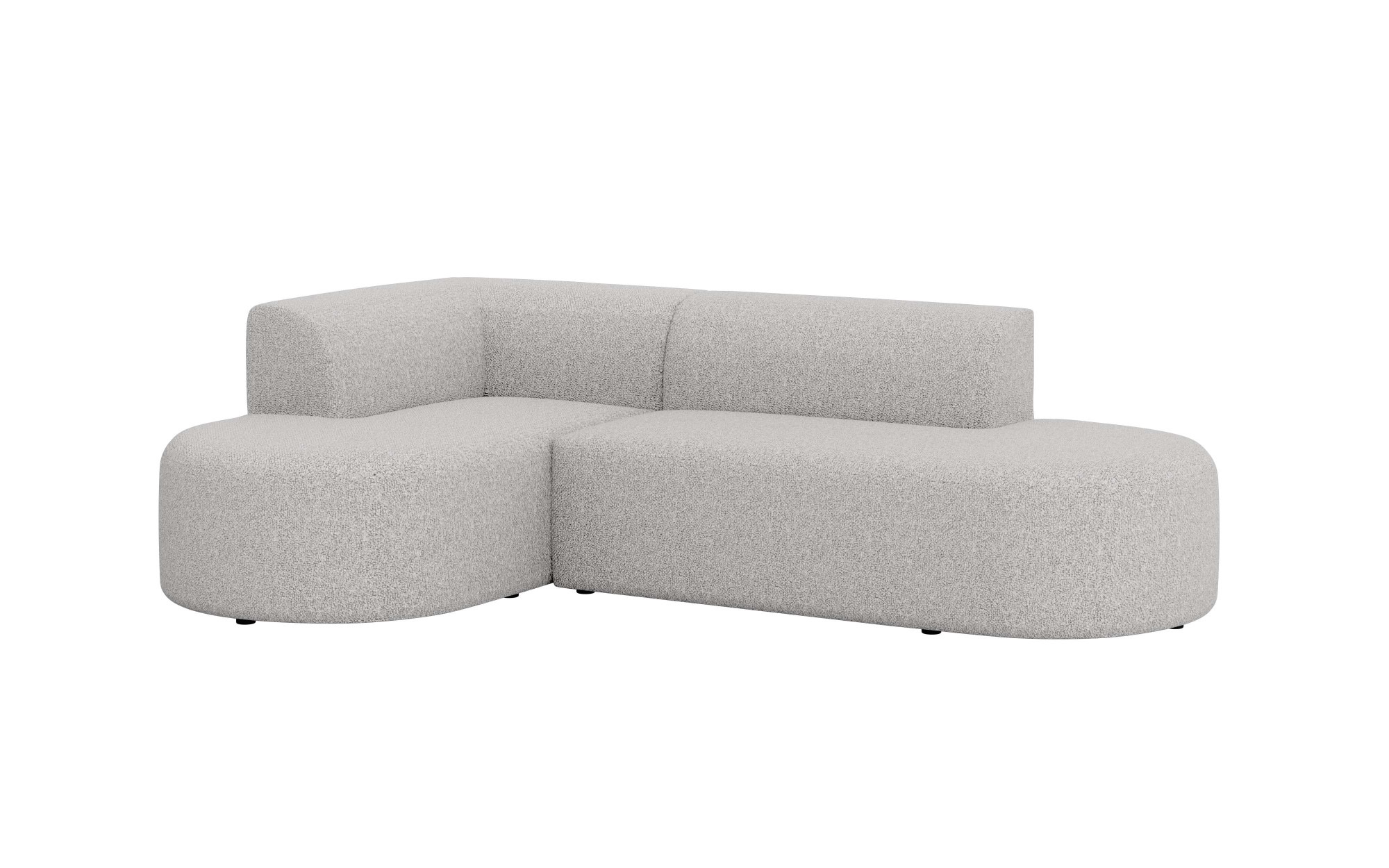 Thumbnail - OTTO home Ecksofa "Ecksofa Tvinne mit Ottomane links oder rechts bestellbar" L-Form, mit Wellenunterfederung, BxTxH 260x...