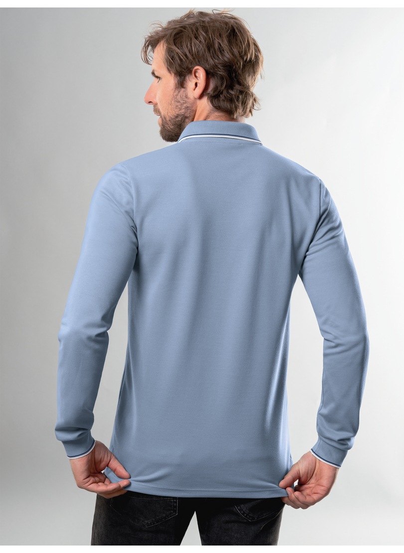 BAUR »TRIGEMA | Poloshirt mit für ▷ langen Poloshirt Trigema Modisches Armen«