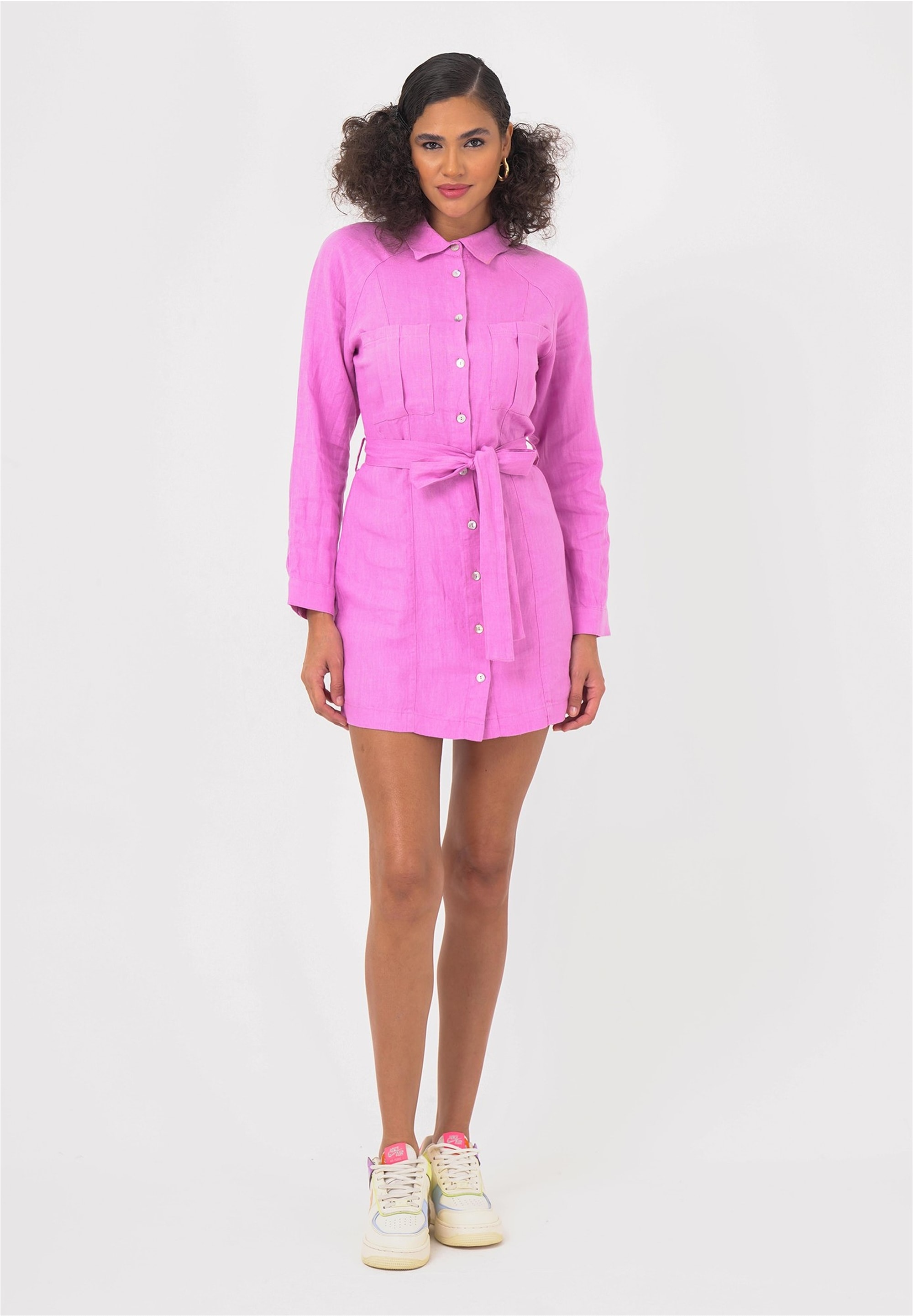 freshlions Jerseykleid »Belinda«, mit praktischem Bindeband