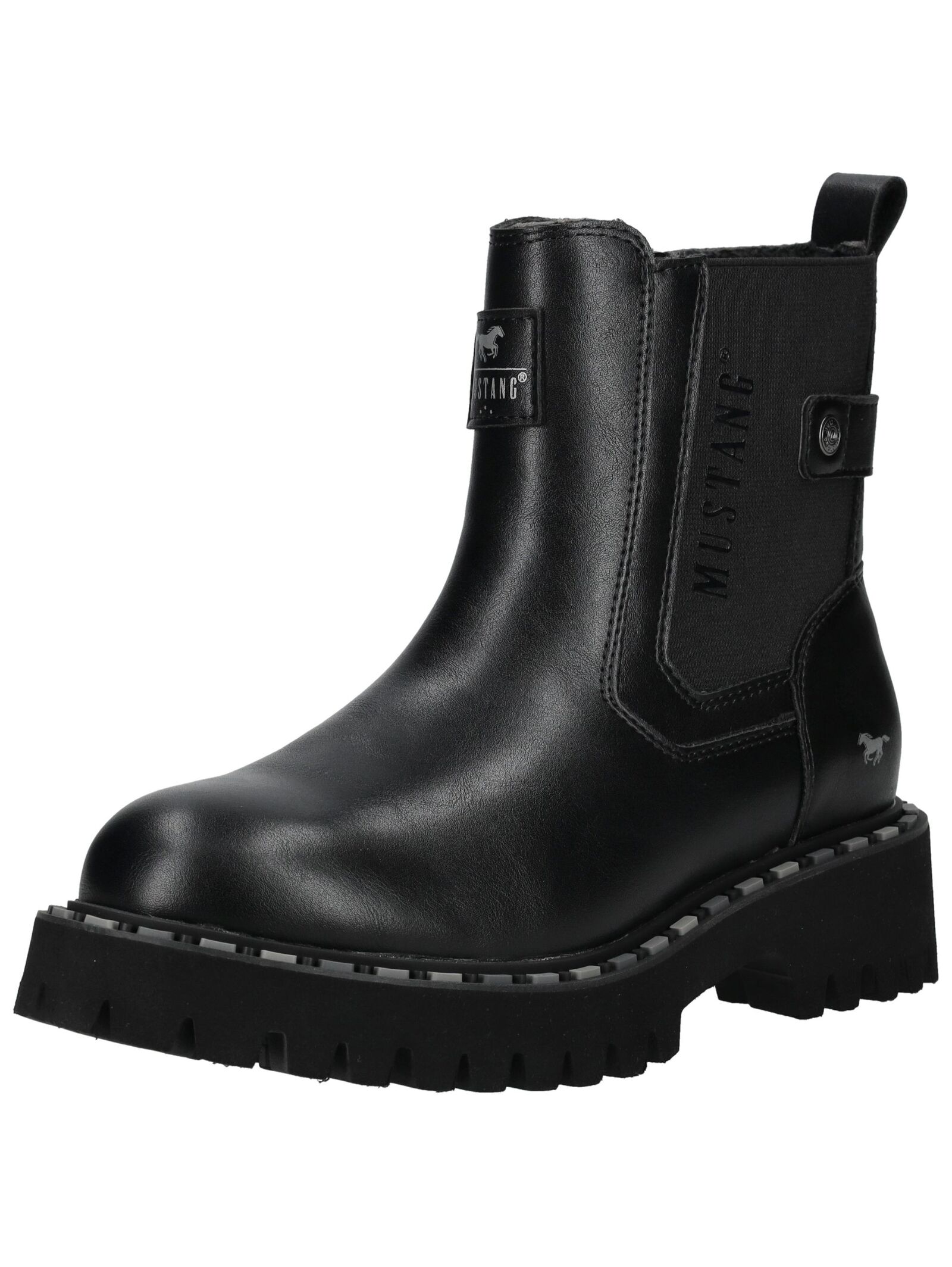 Mustang Shoes 1100000002199 "Mustang Shoes Stiefelette Lederimitat/Textil"