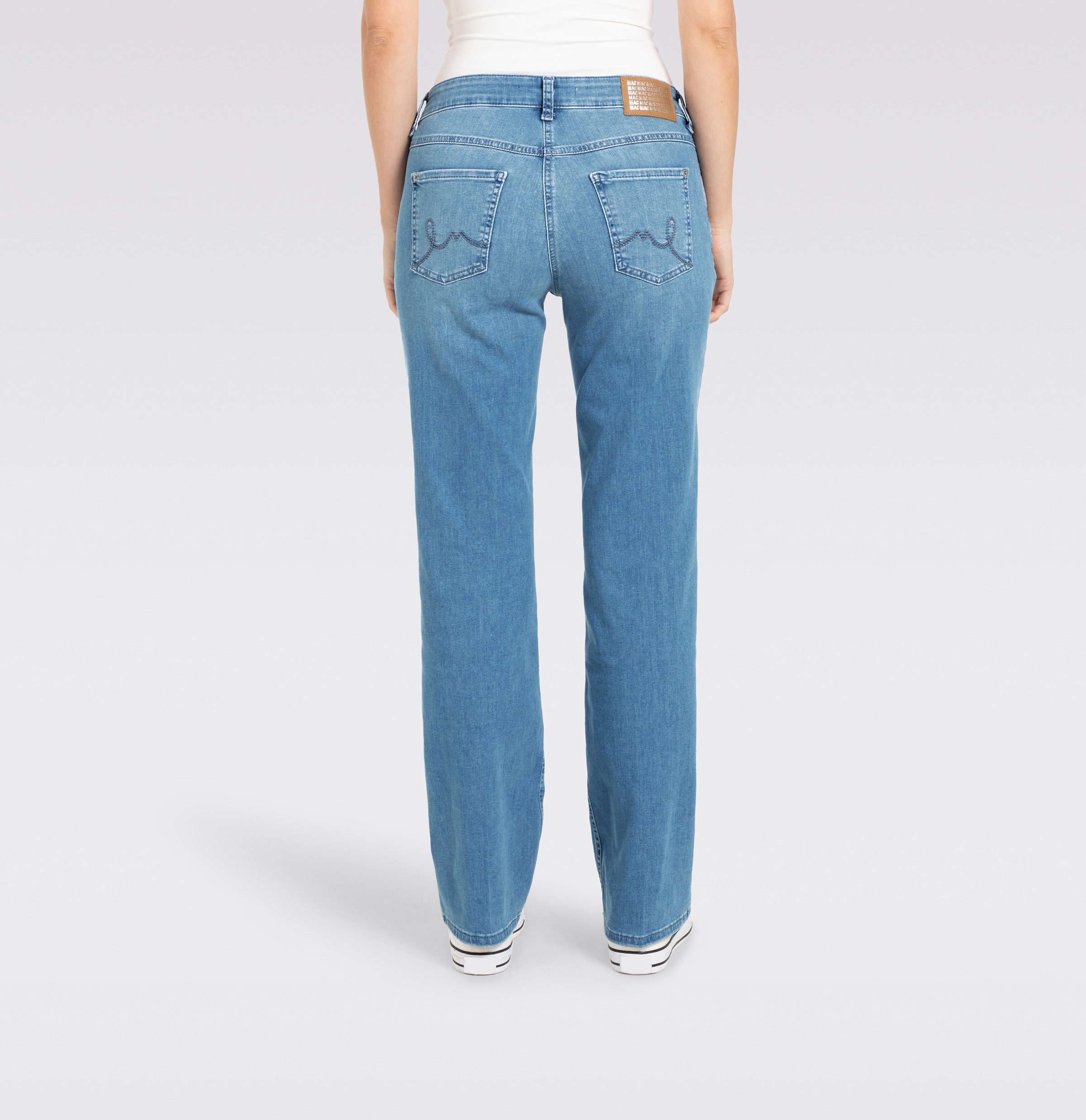 MAC Laura Bootcut Jeans Winter Baby Blue 48 3