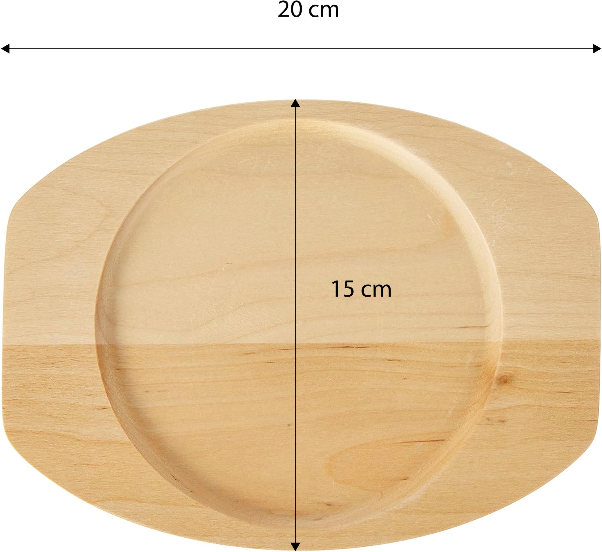 ECHTWERK Servierpfanne »2x Pfännchen« Gusseisen Set, 2 Stk. tlg. inkl. dekorativem Servierbrett, bereits eingebrannt