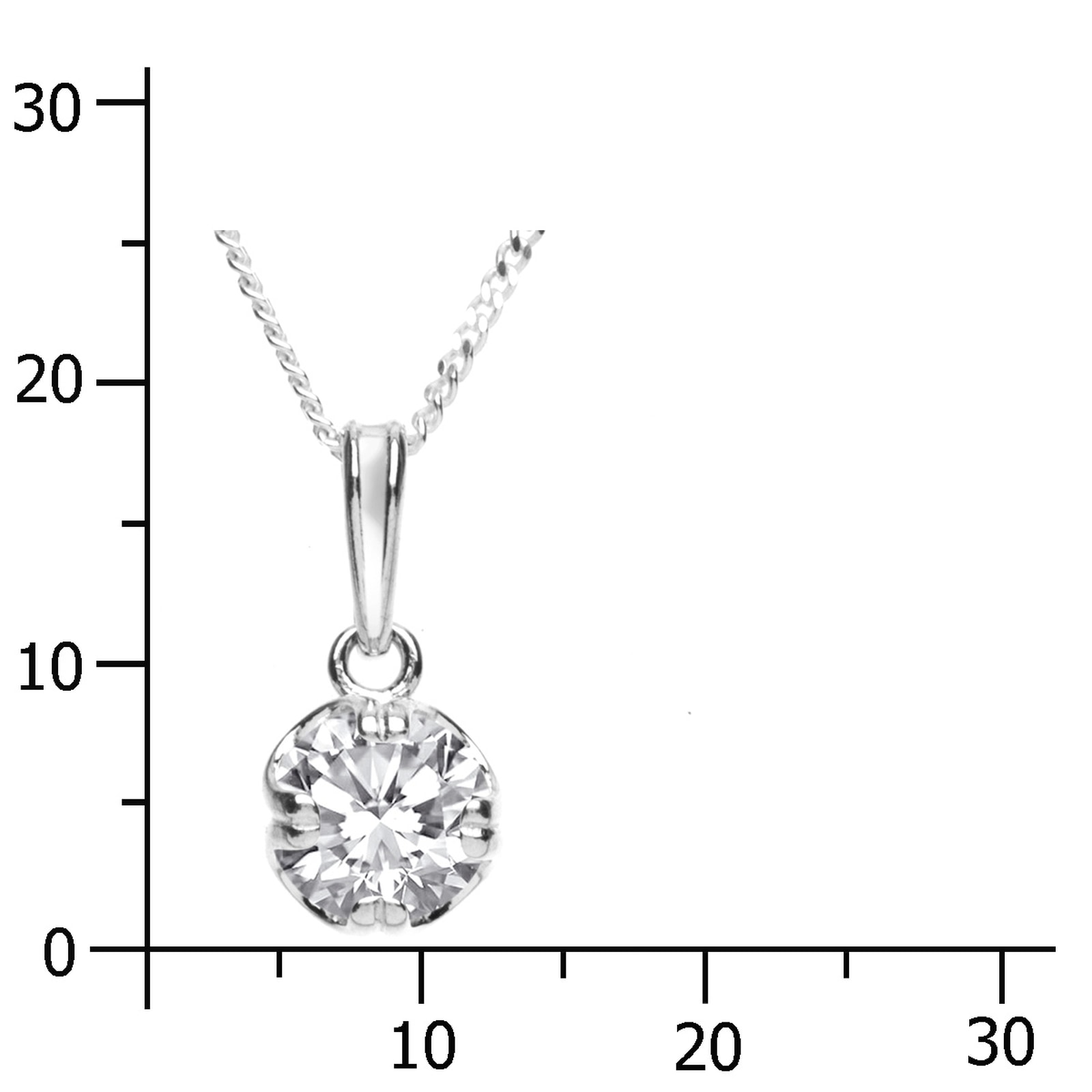 OSTSEE-SCHMUCK Kette mit Anhänger »Ostsee-Schmuck Kette mit Anhänger Fridoline«, (2 tlg.)