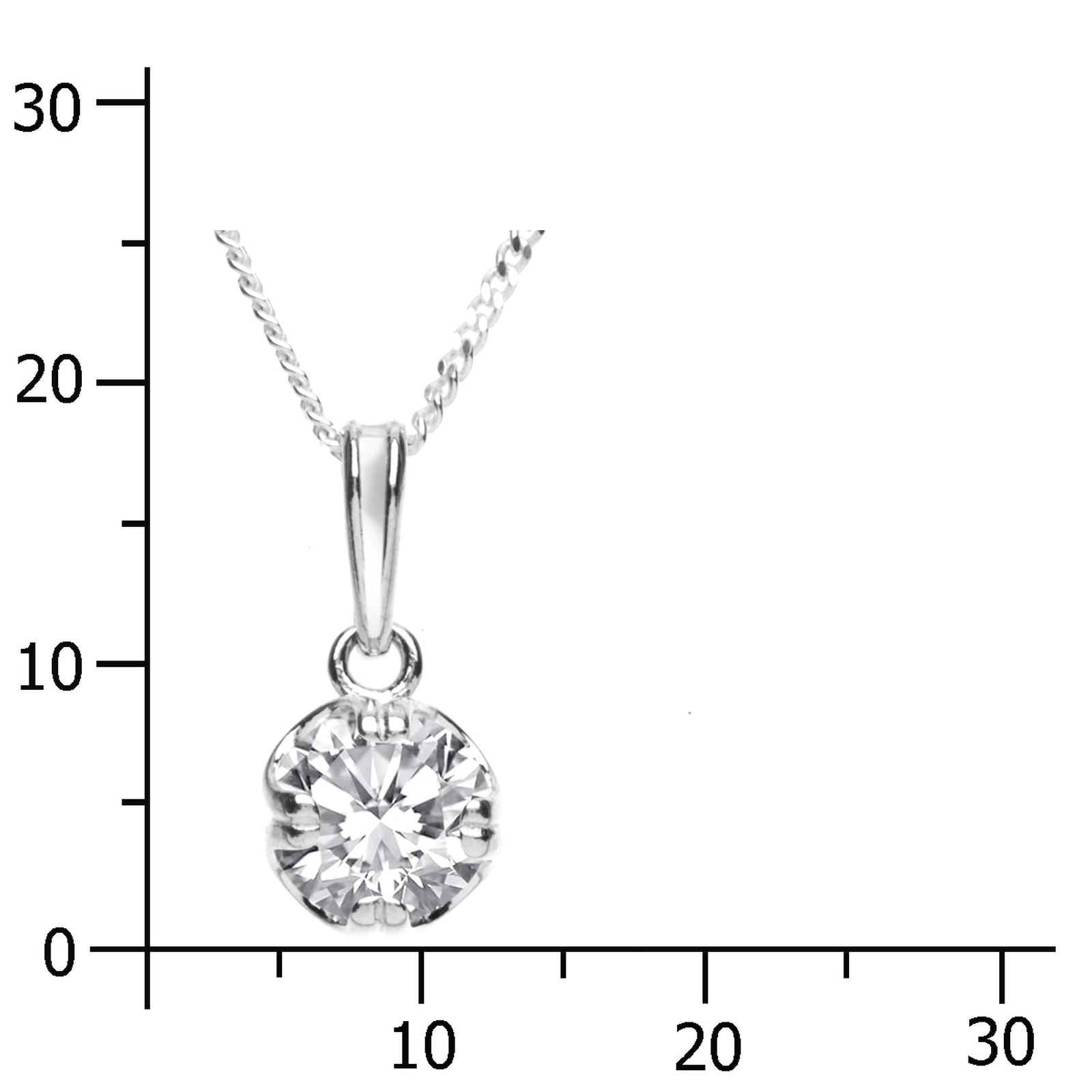 Ostsee-Schmuck Fridoline Necklace Silver 925 40cm 2